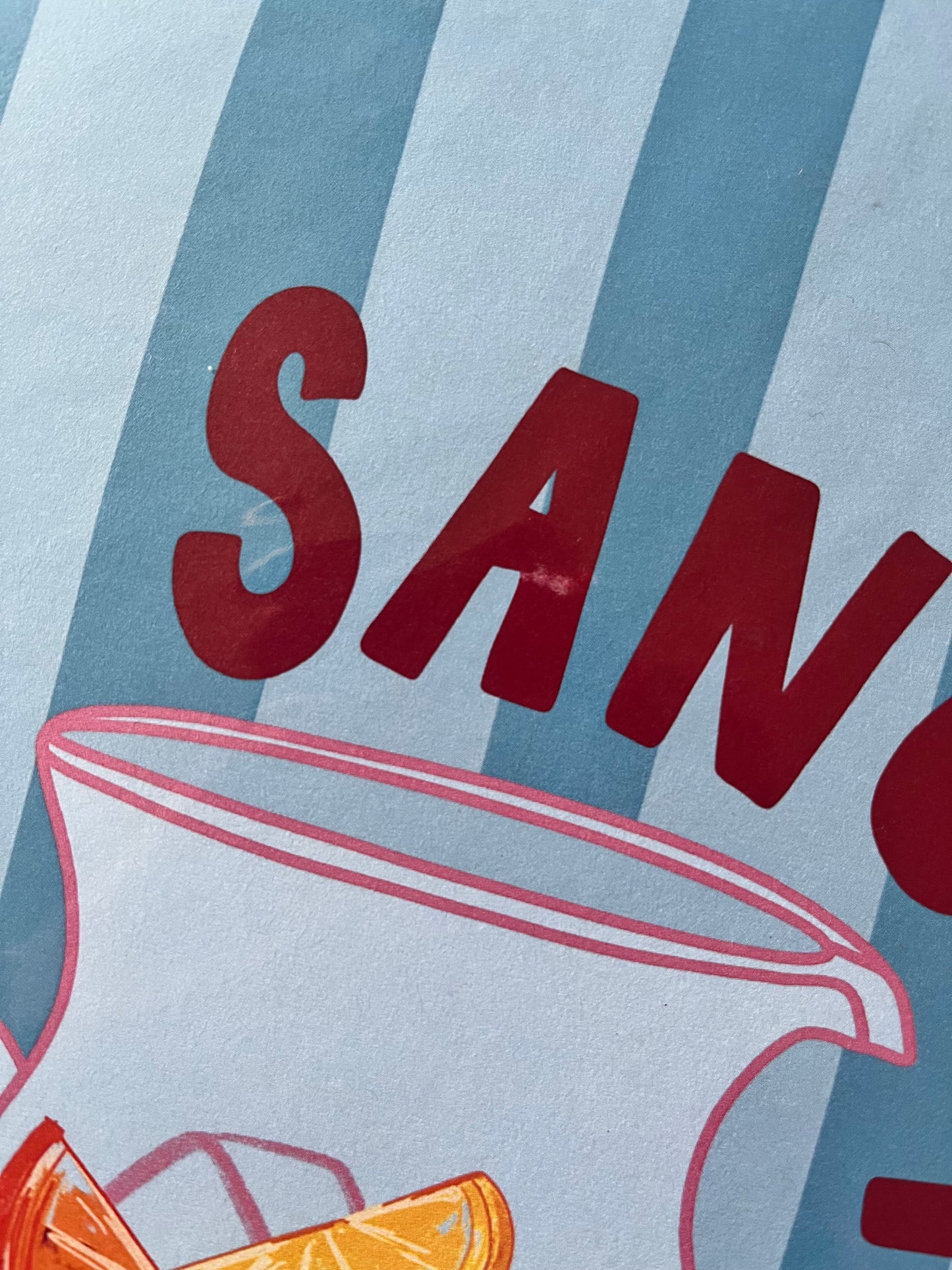 SAMPLE PRINT - Sangria