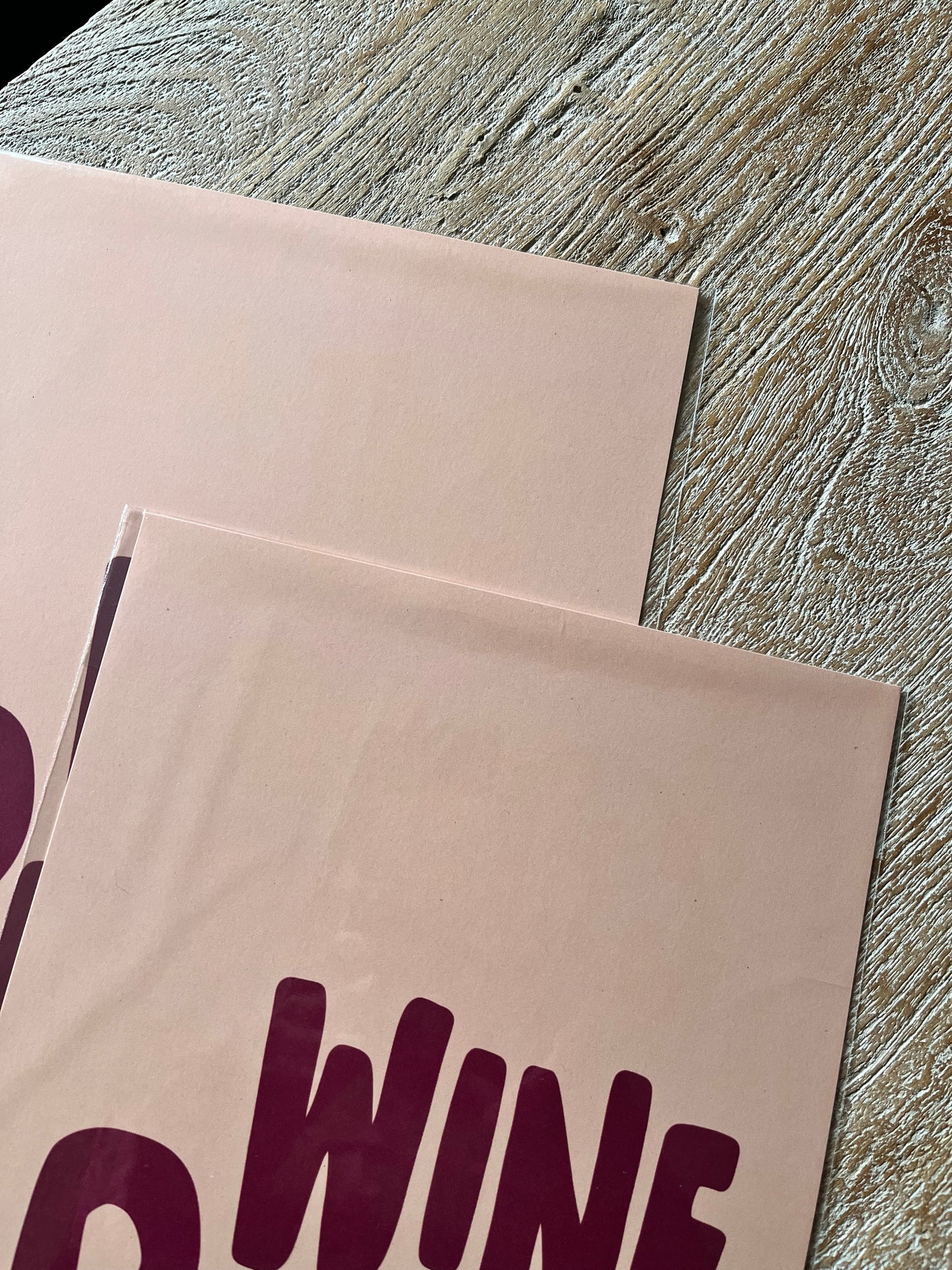 SAMPLE PRINT - Wine Please