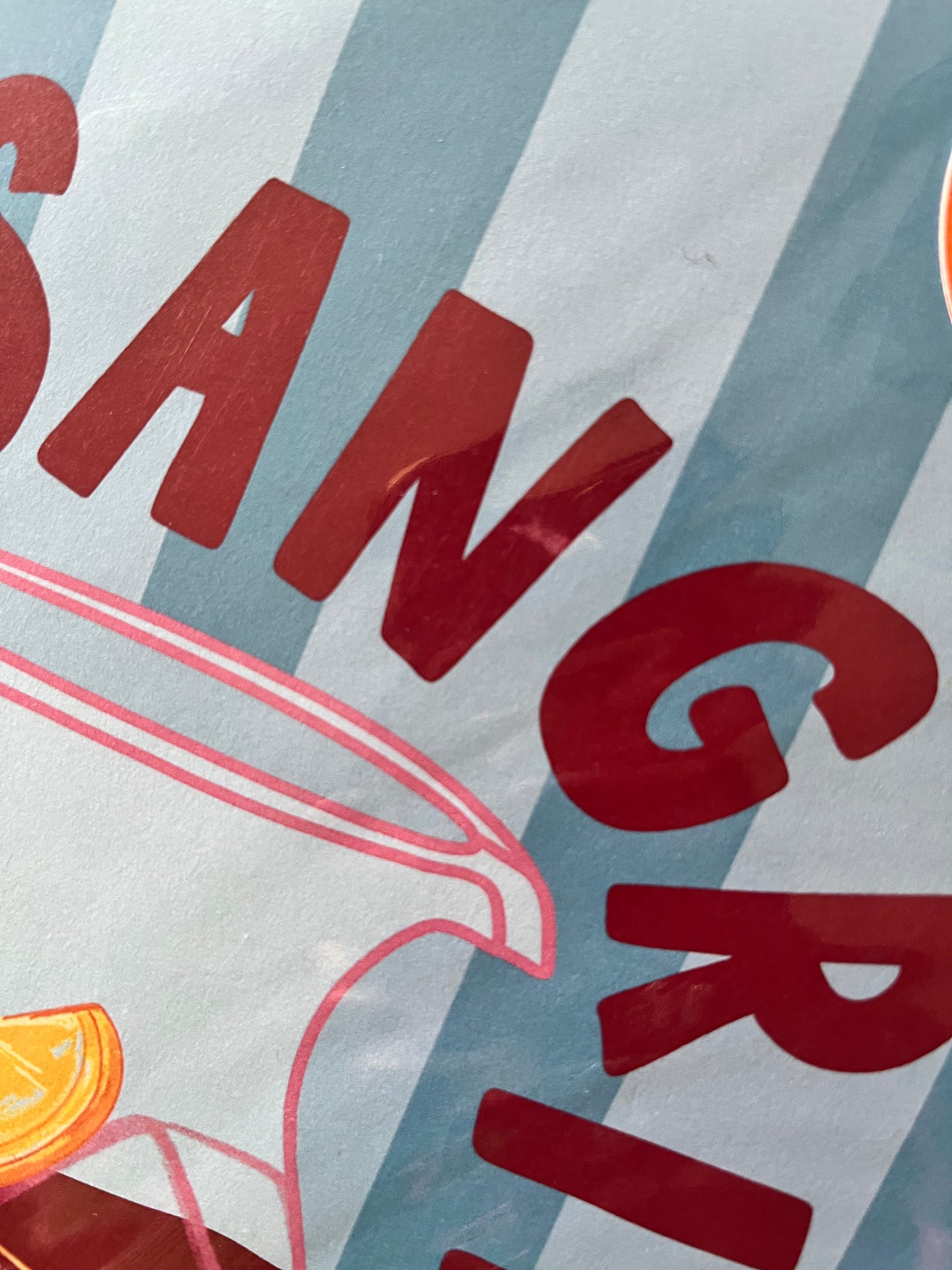 SAMPLE PRINT - Sangria