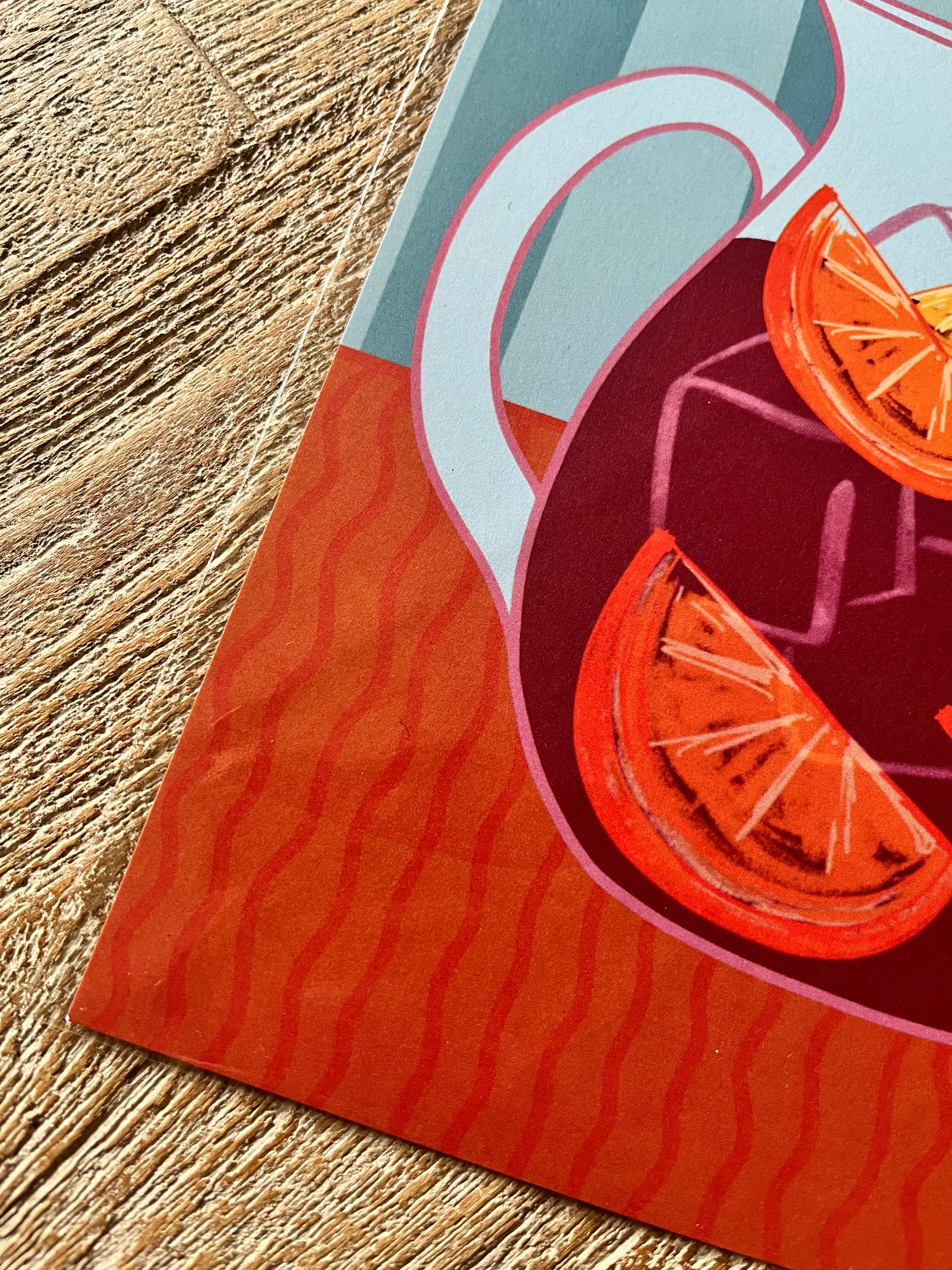 SAMPLE PRINT - Sangria