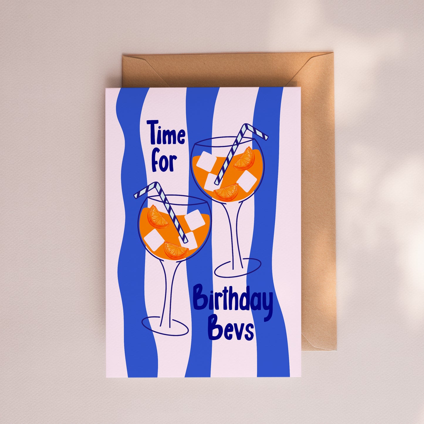 Birthday Aperol Card