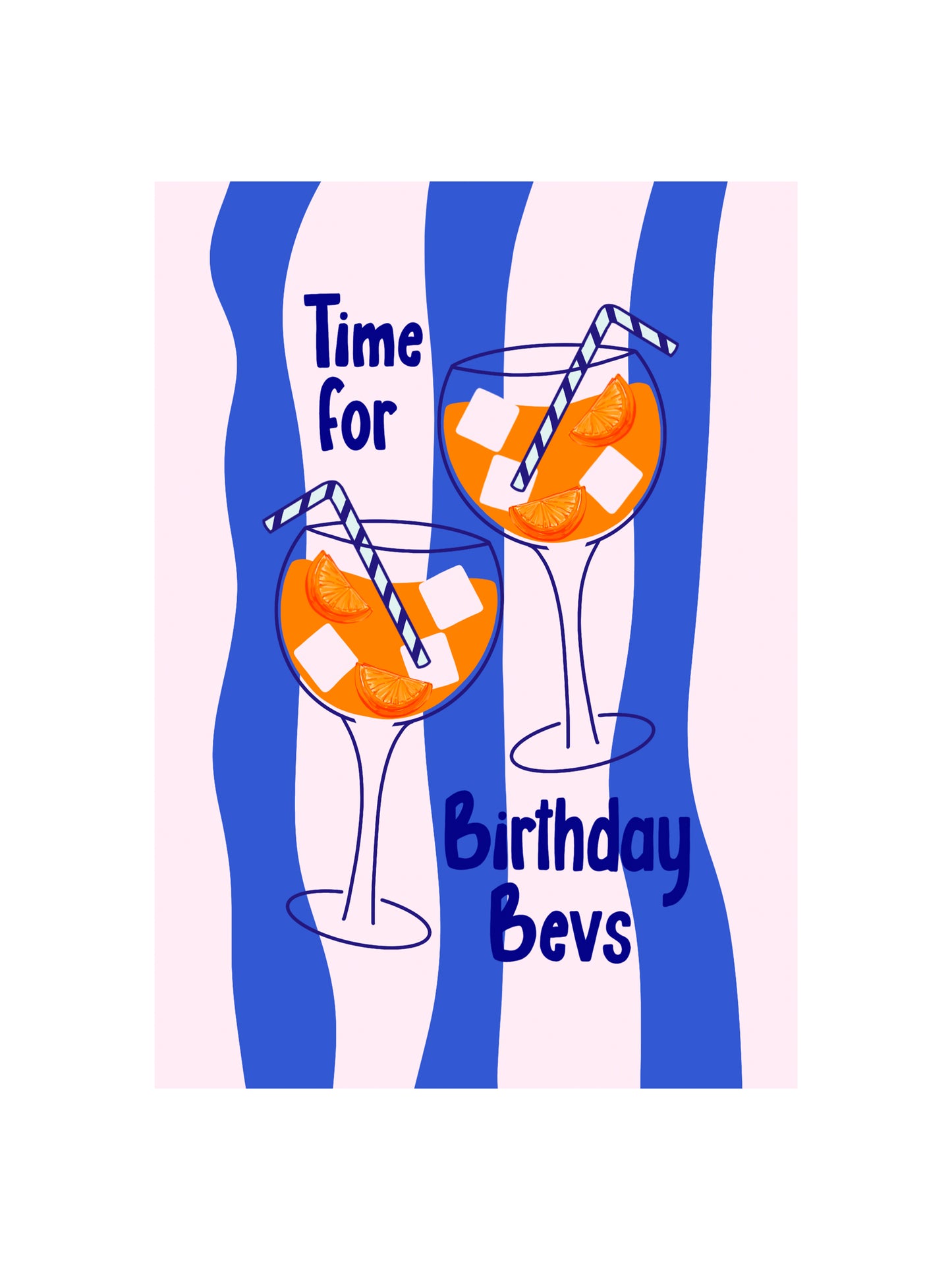 Birthday Aperol Card