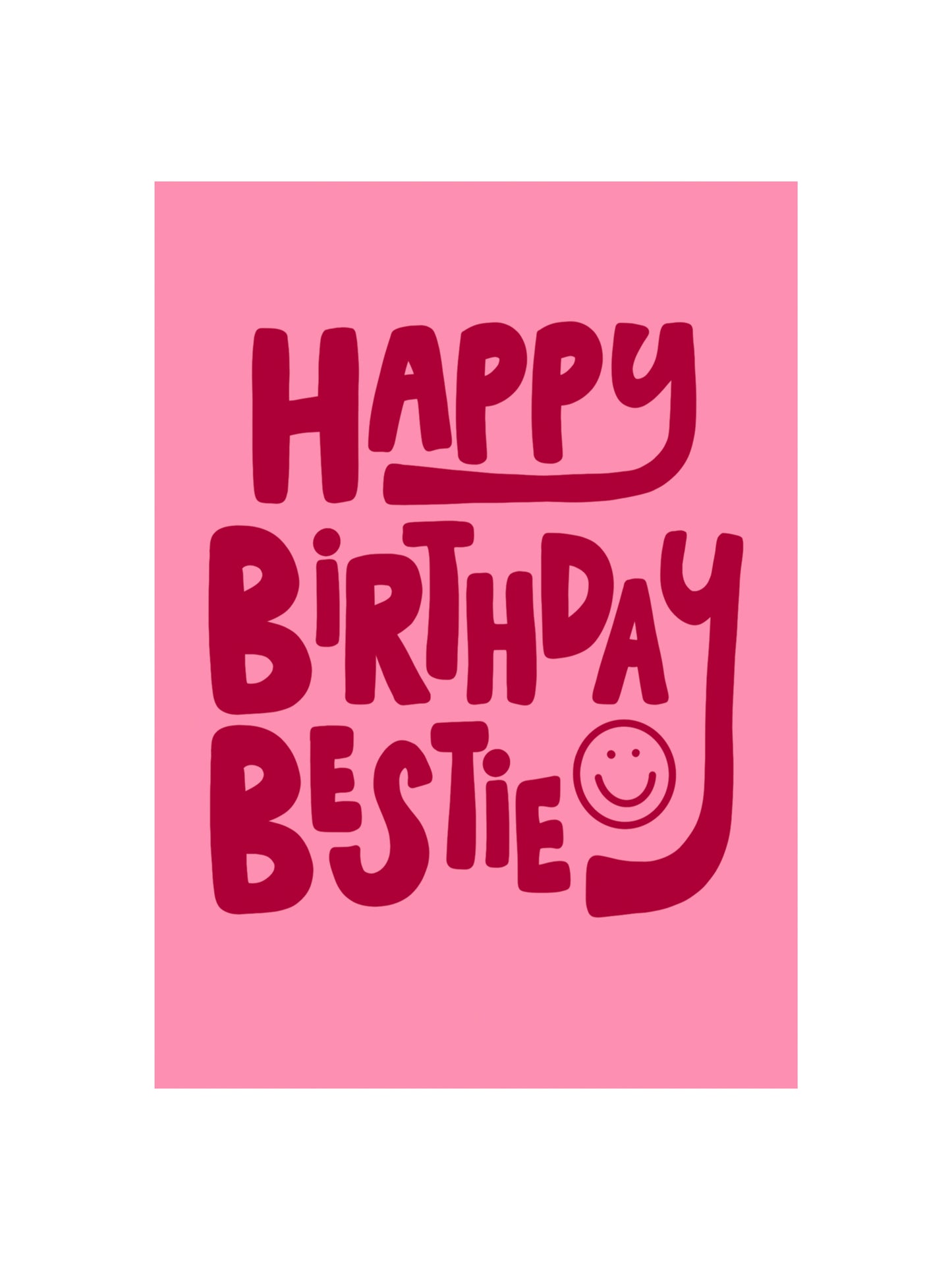 Birthday Bestie Card