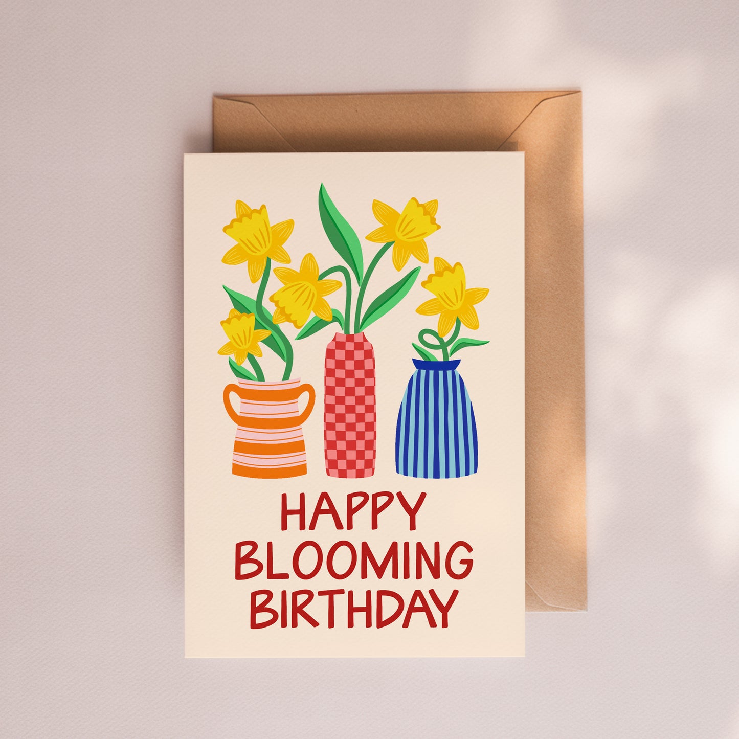 Happy Blooming Birthday Card