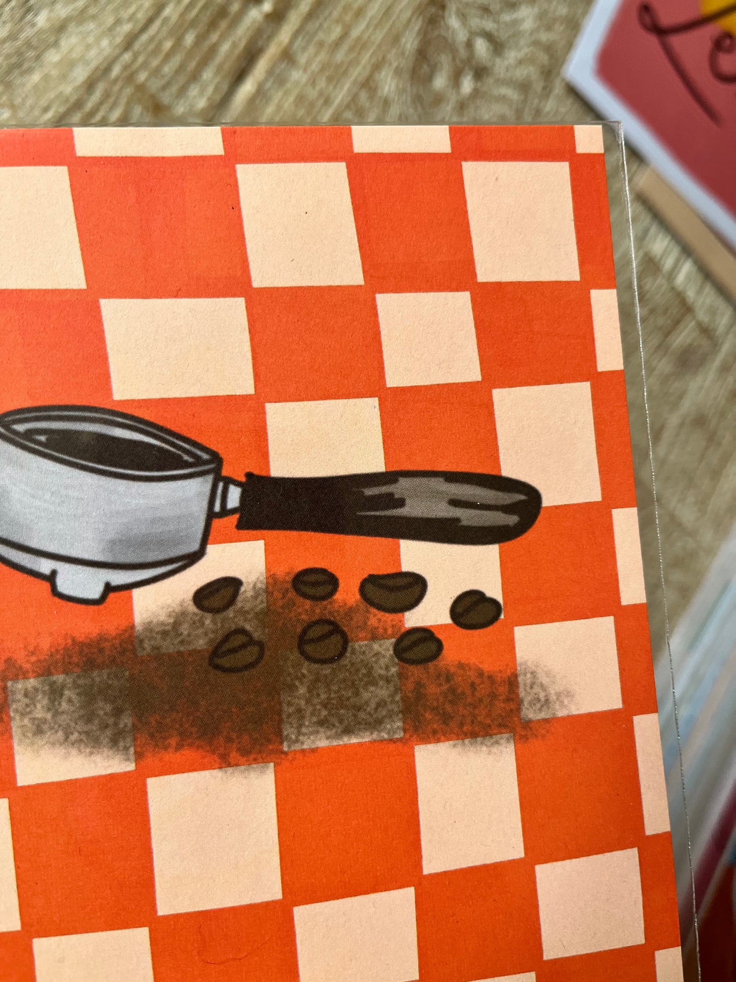 SAMPLE PRINT - Coffee Morning Orange