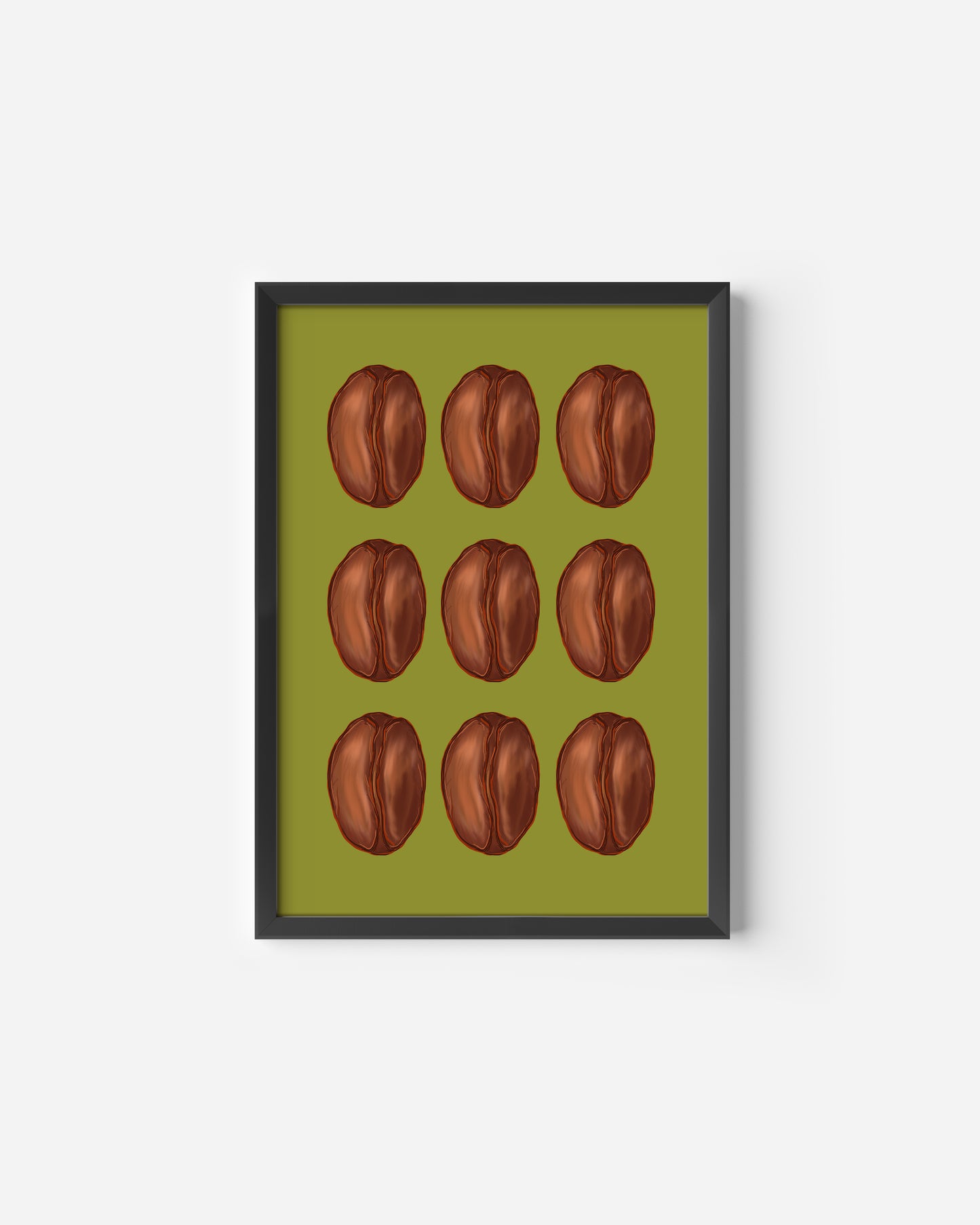 Coffee Bean Print