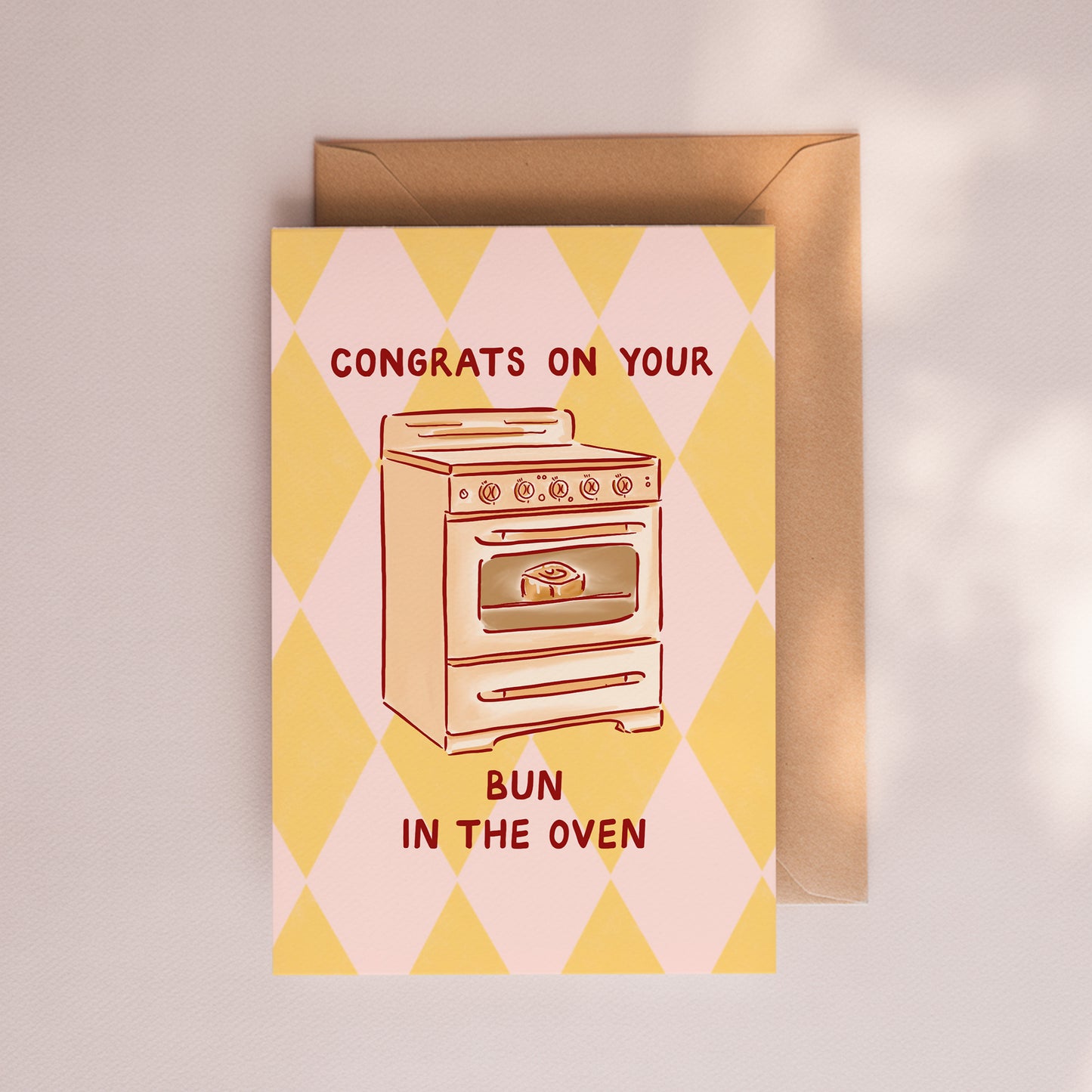 Bun in the Oven Card