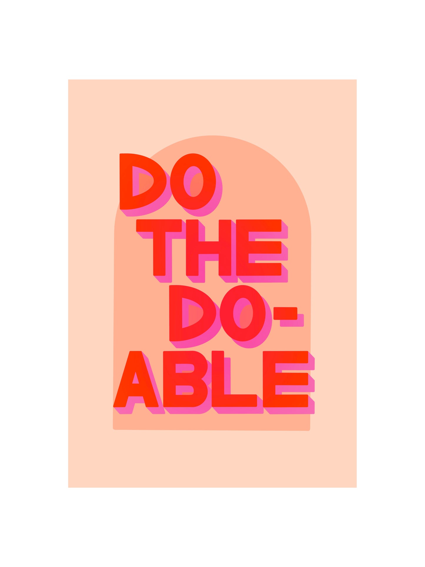 Do the Do-Able Print