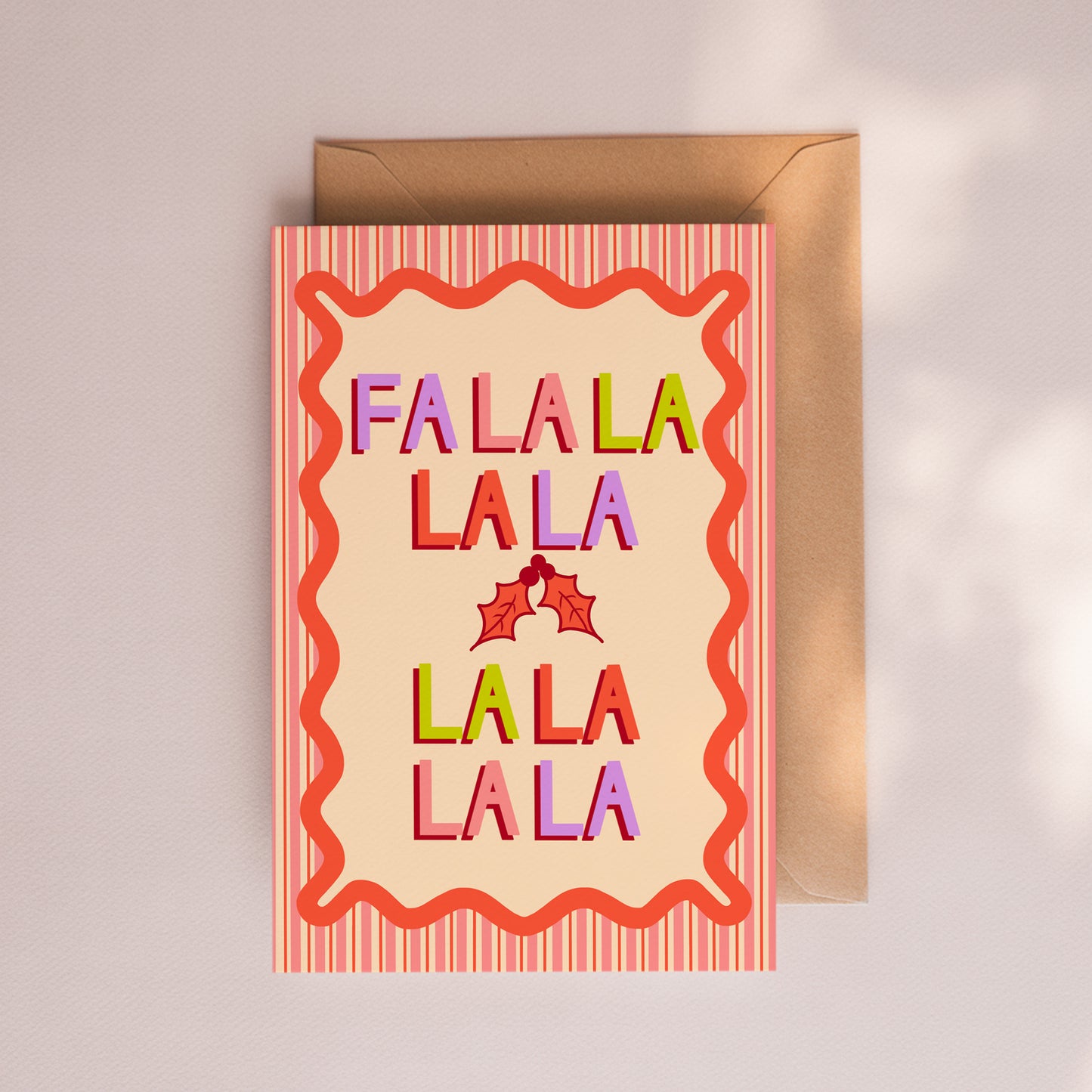 Fa LaLaLaLa LaLaLaLa Card
