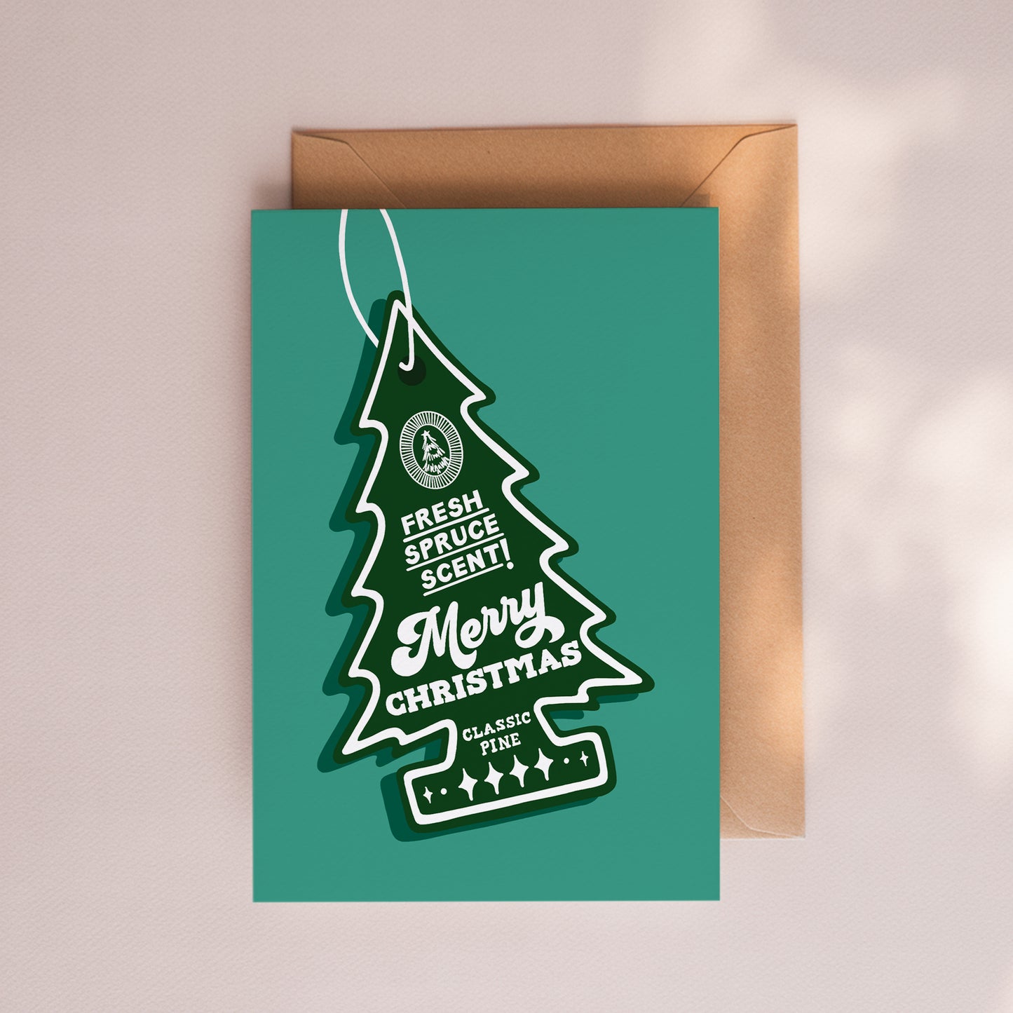Fresh Pine Scent Card