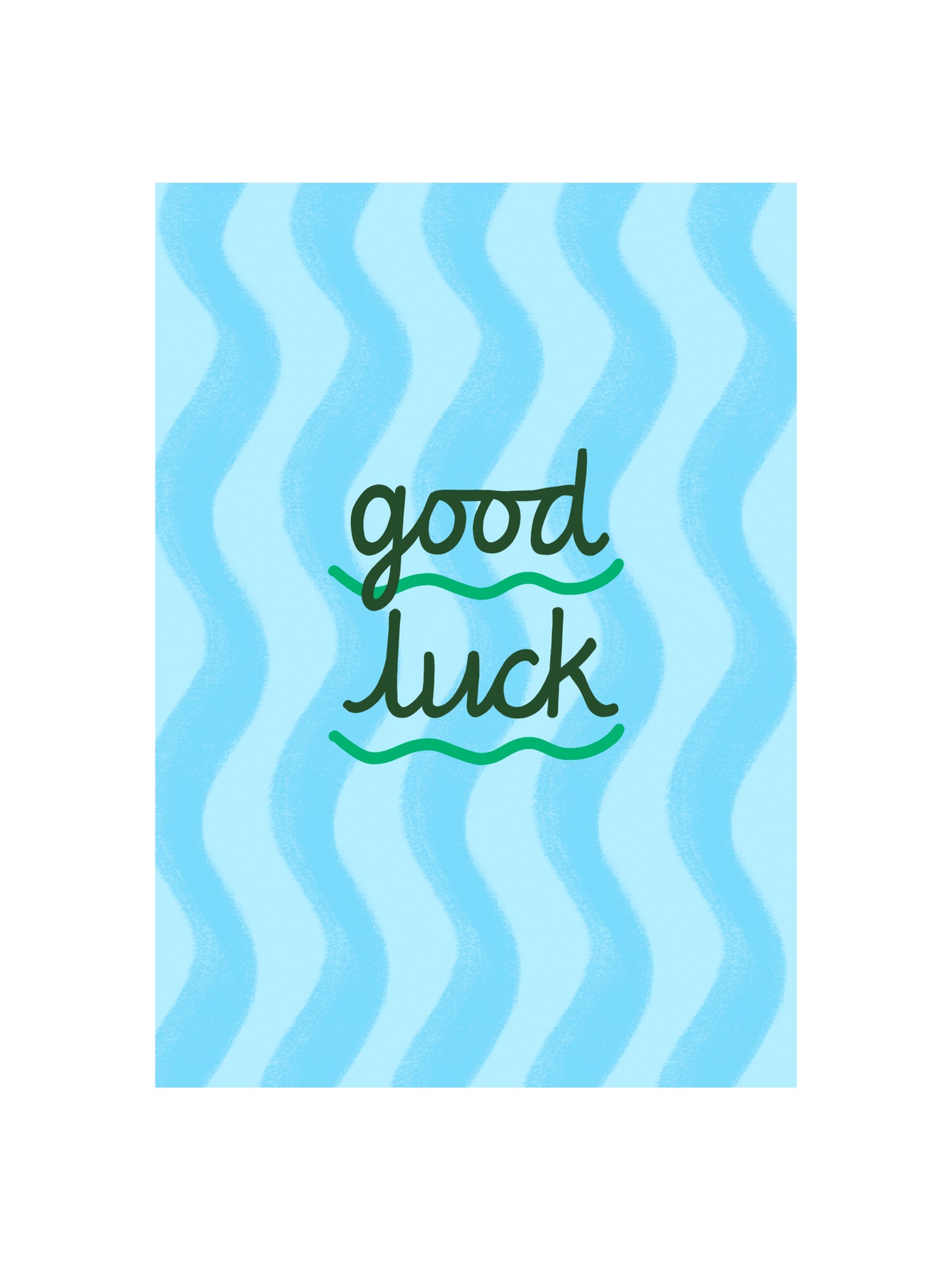 Good Luck Card