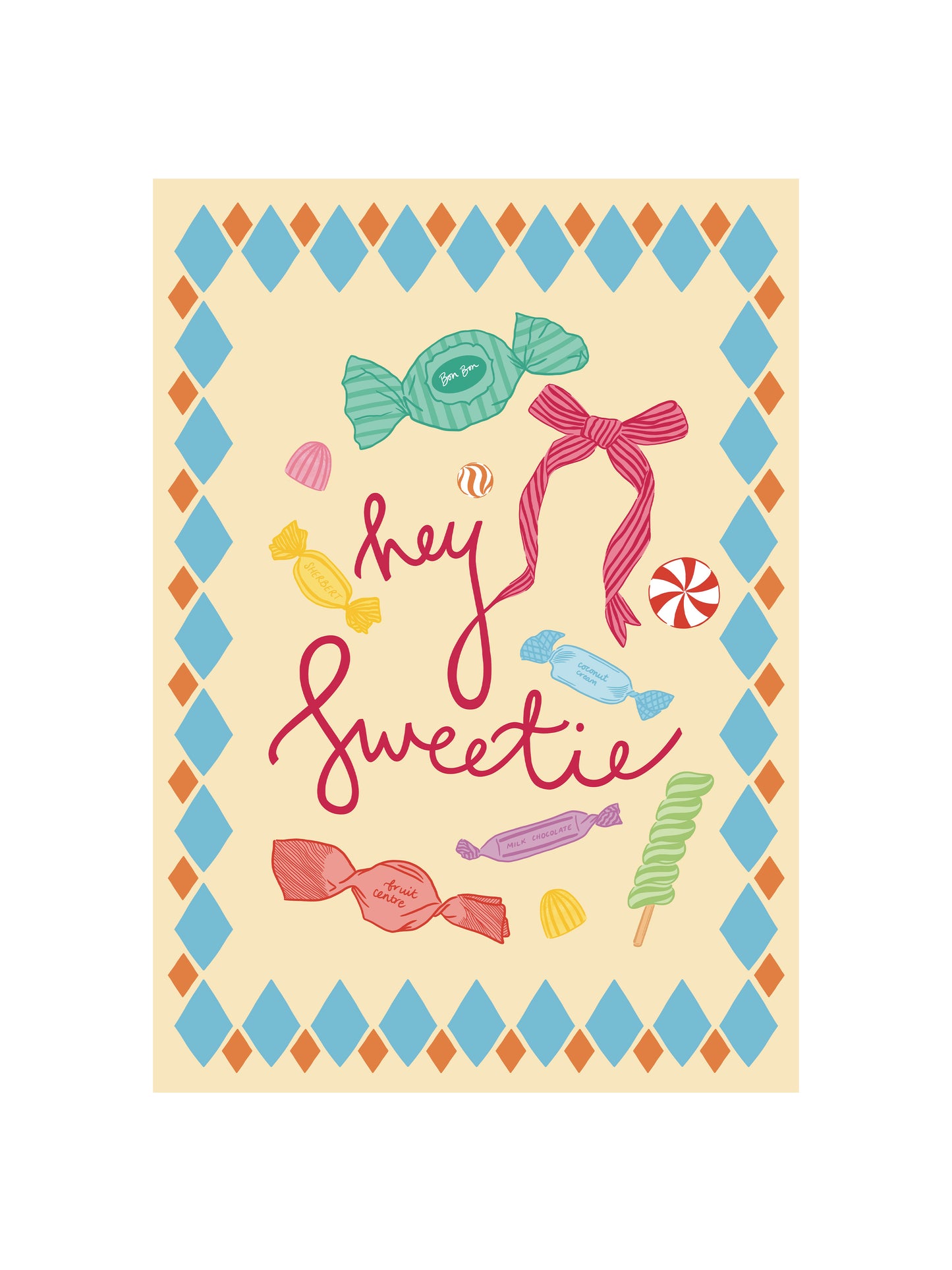 Hey Sweetie Print