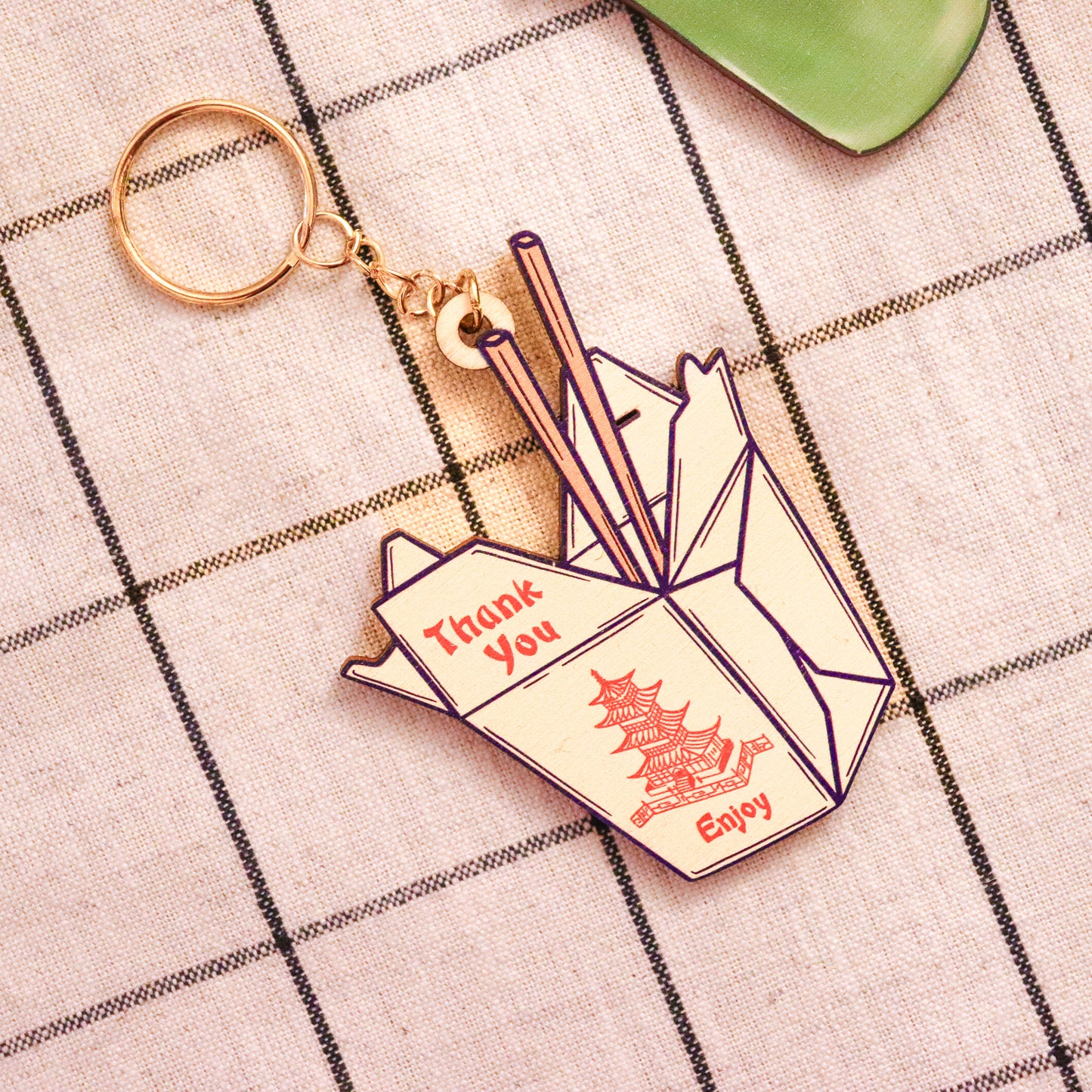 Takeaway Box Keyring