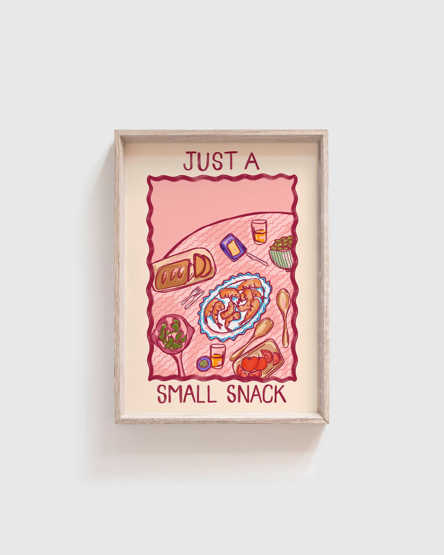 Just a Small Snack Print