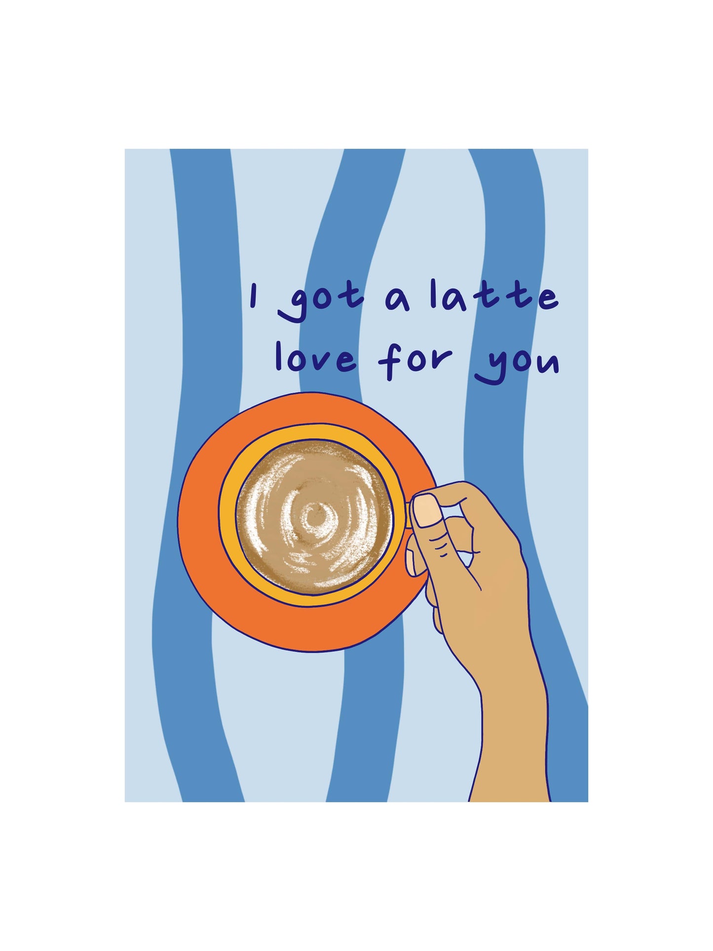 A Latte Love Card