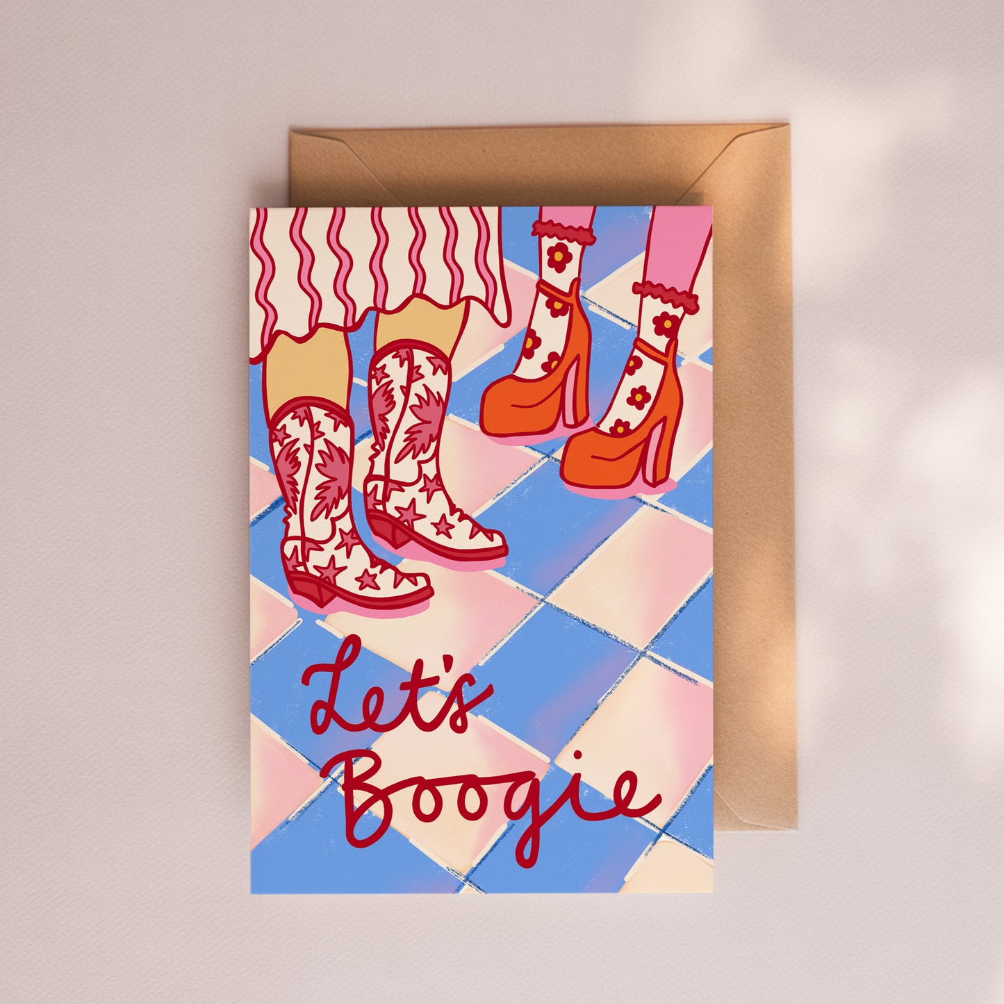 Let's Boogie Card