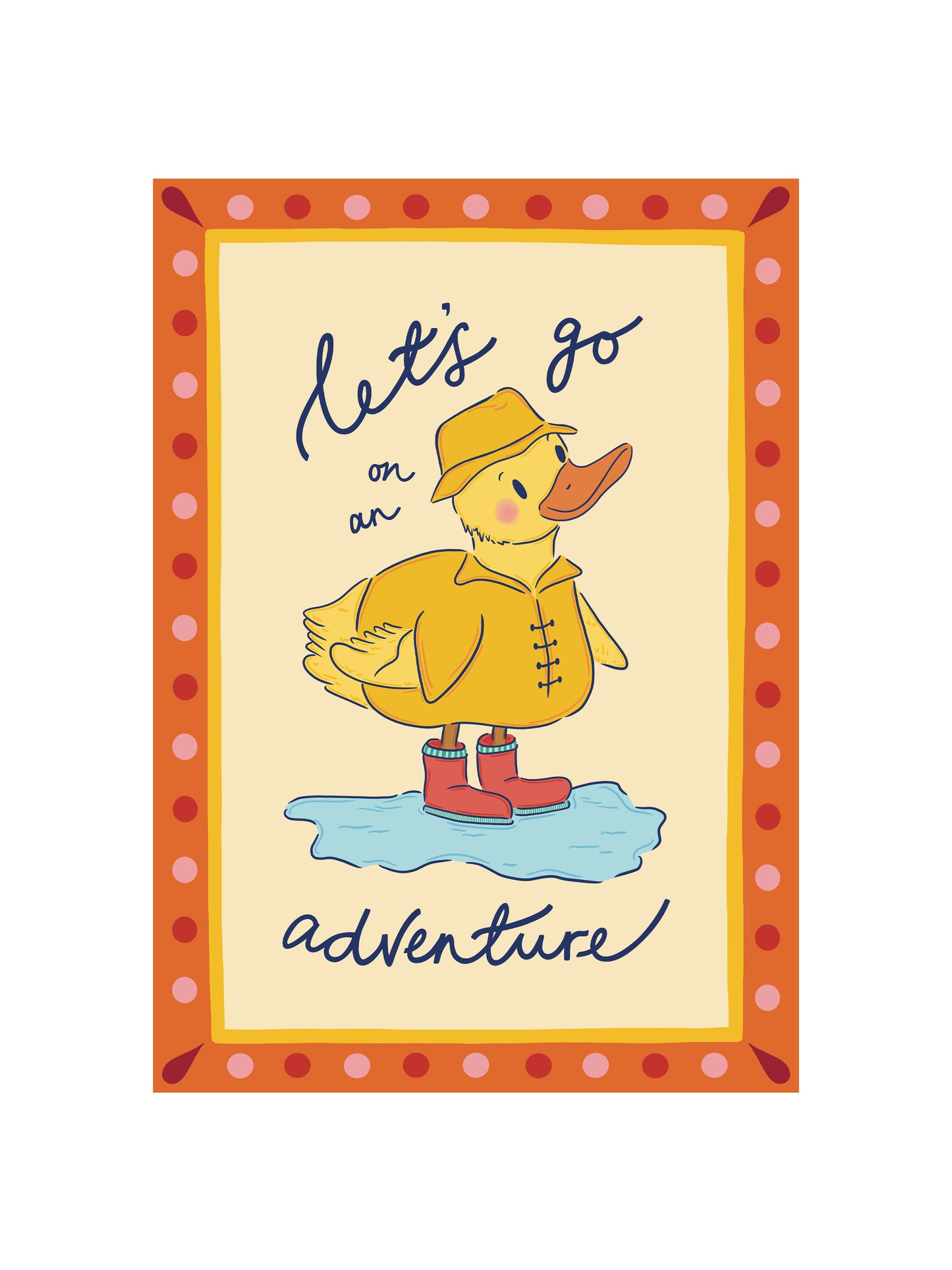 Let's Go on an Adventure Print