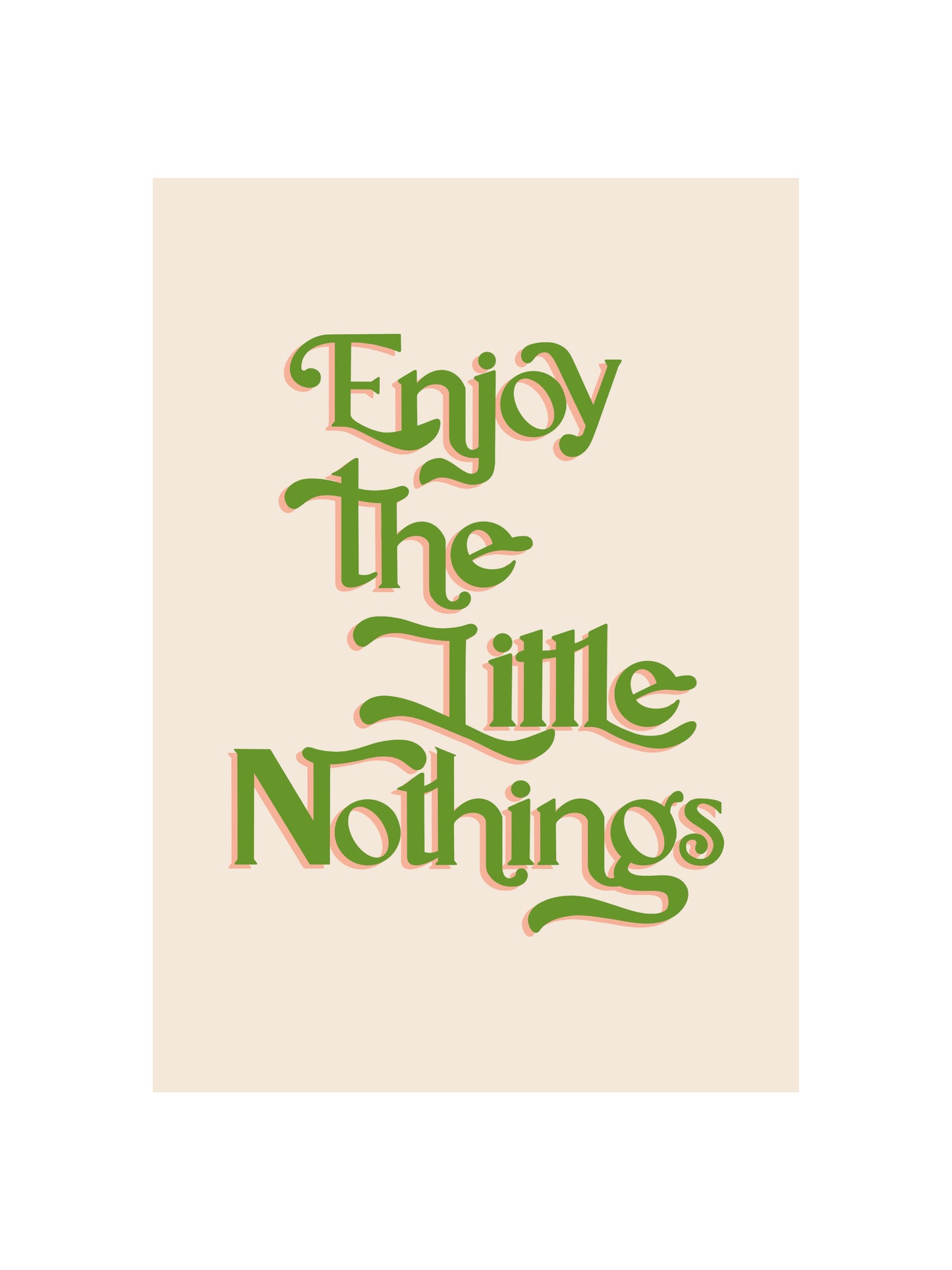 Little Nothings Print