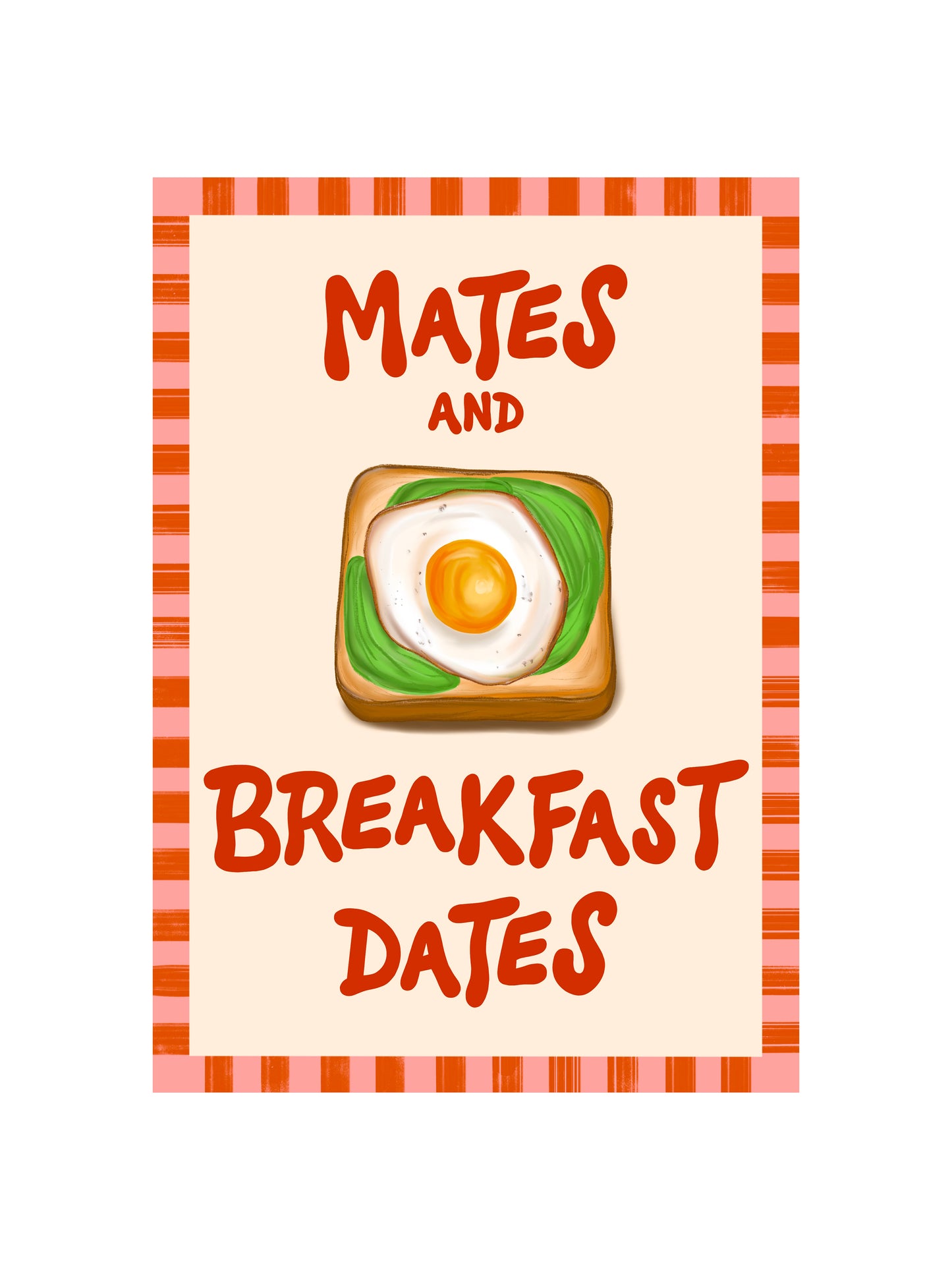 Mates and Breakfast Dates Print