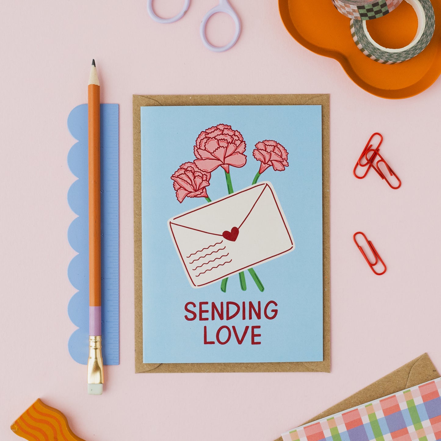 Sending Love Card