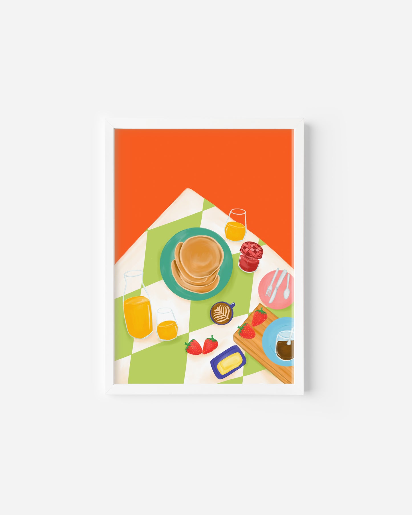 Pancakes for Brunch Print