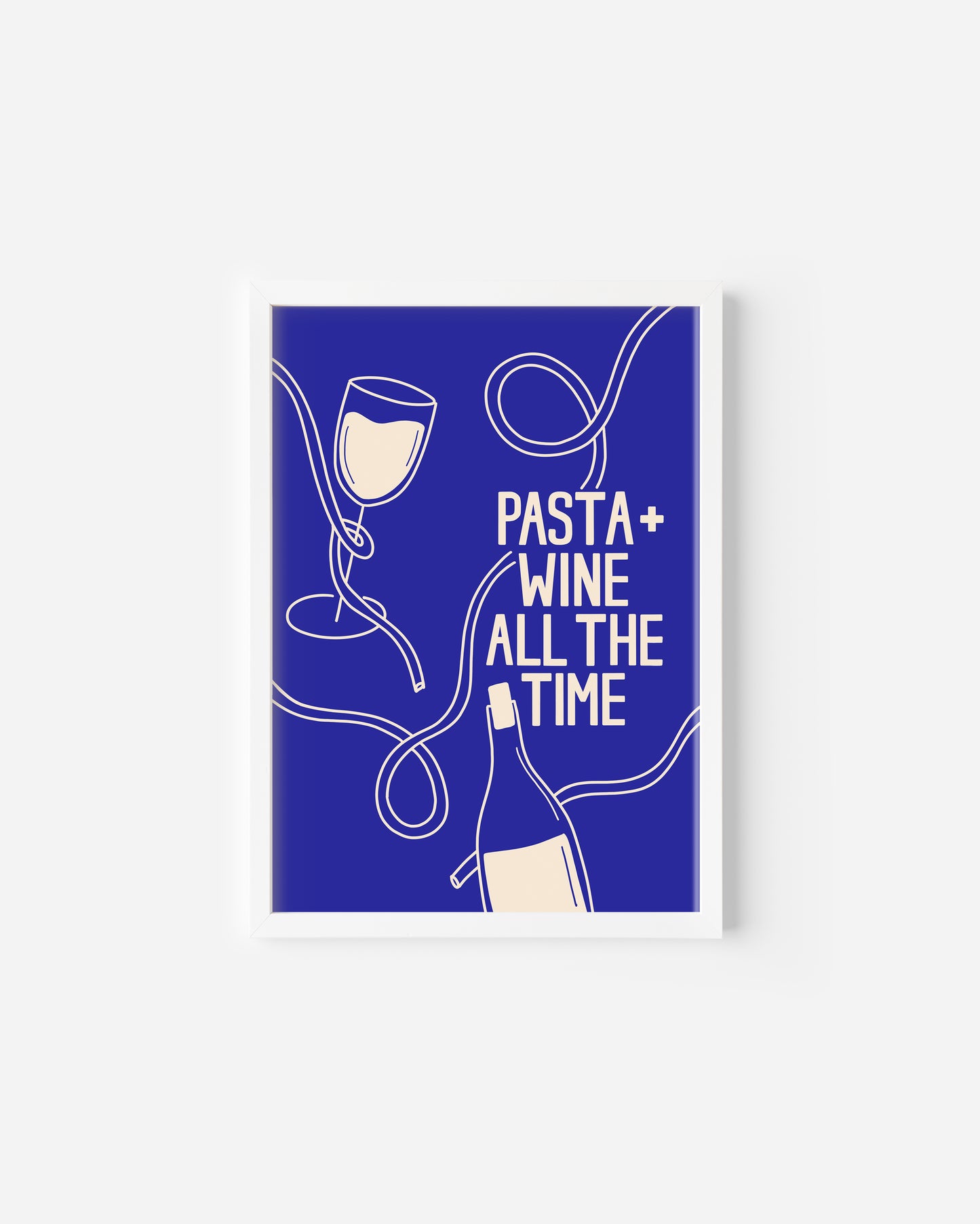 Pasta + Wine Print