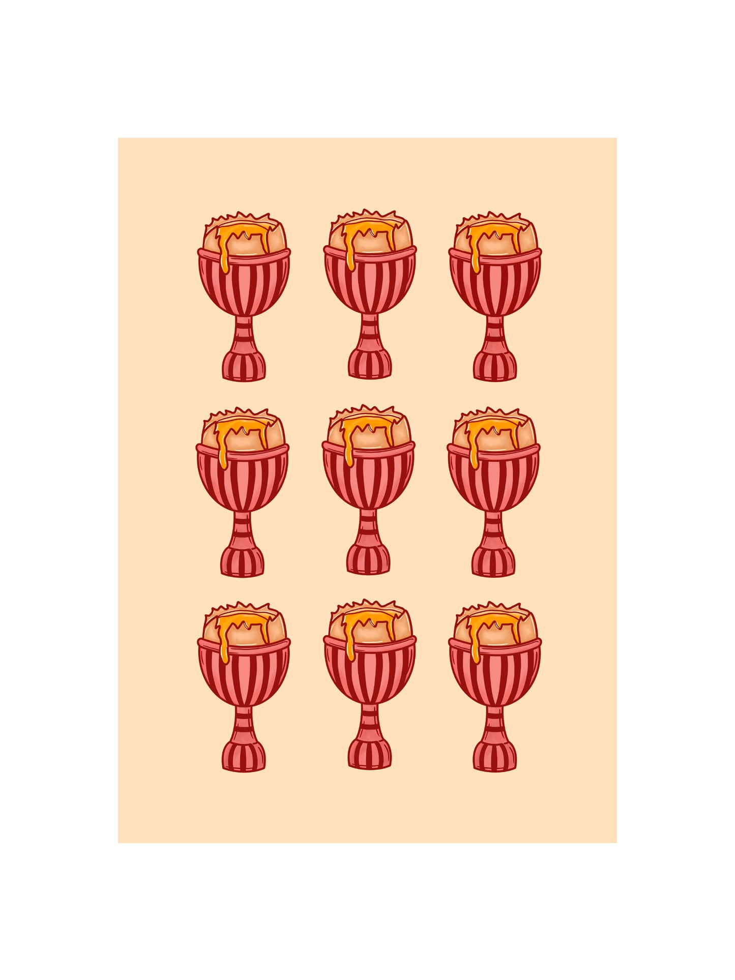 Runny Yolks Print