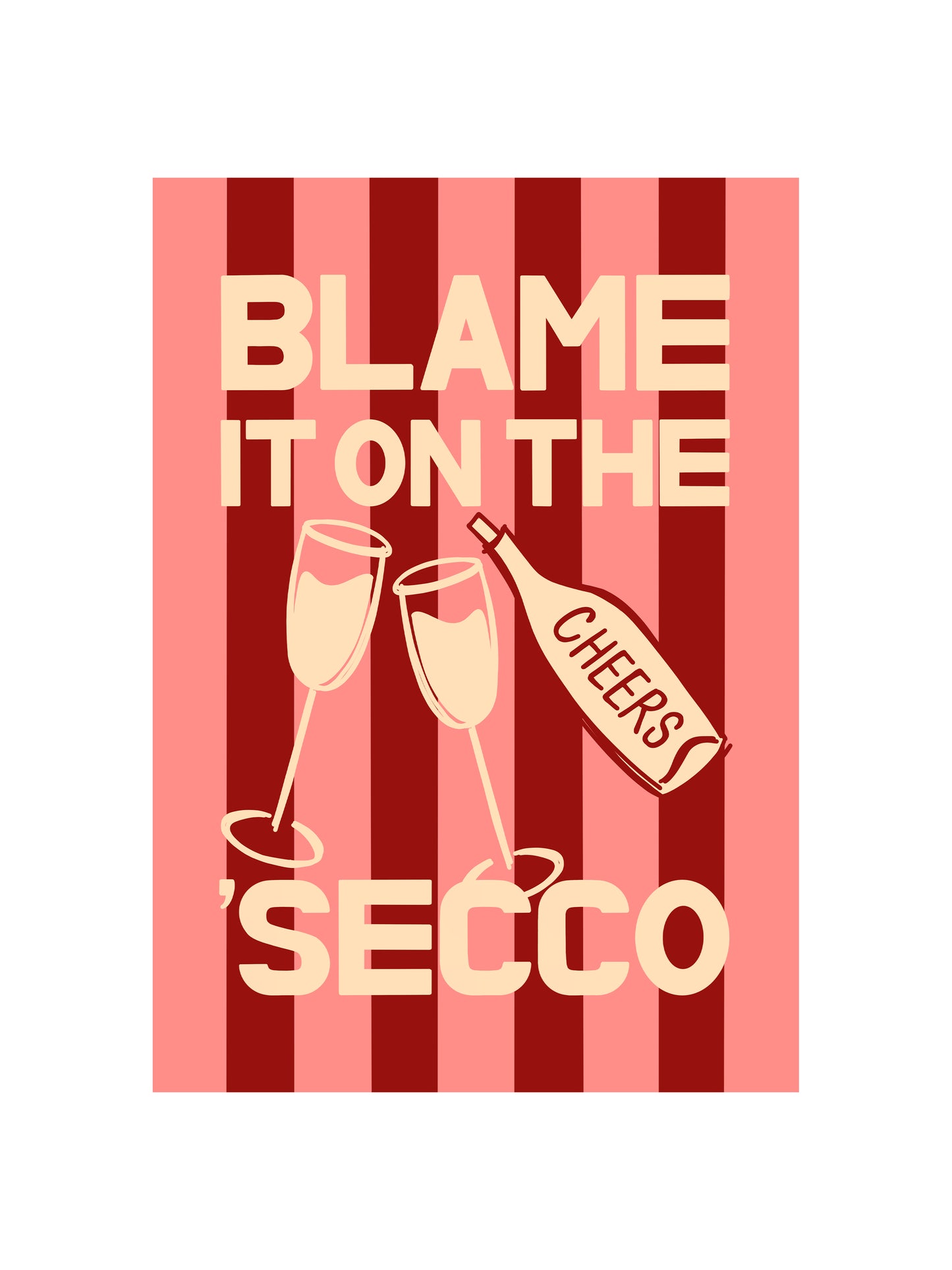 Blame it on the 'Secco Print
