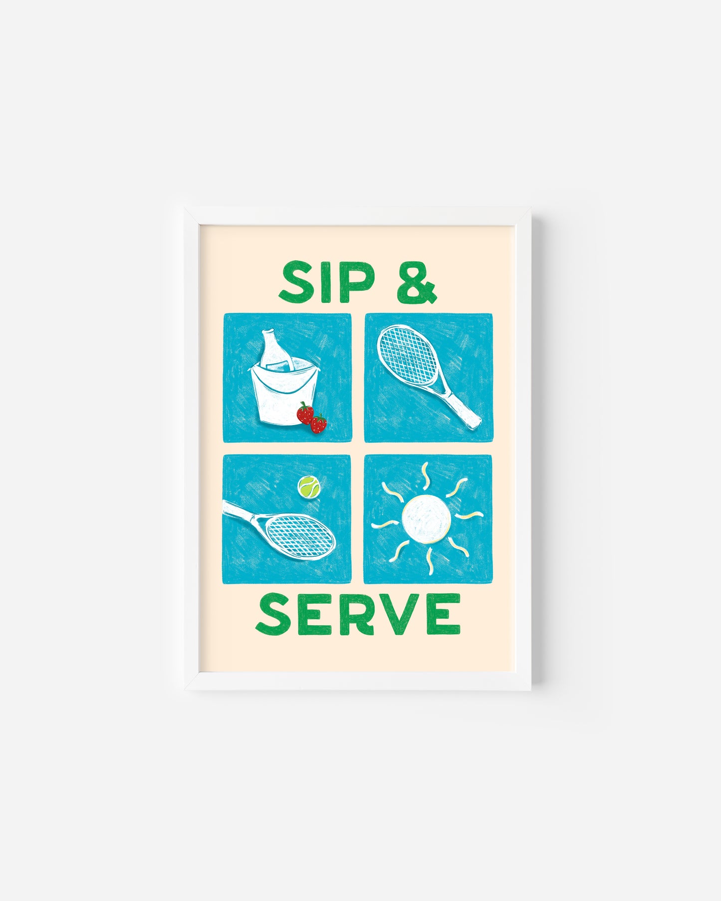 Sip and Serve Print