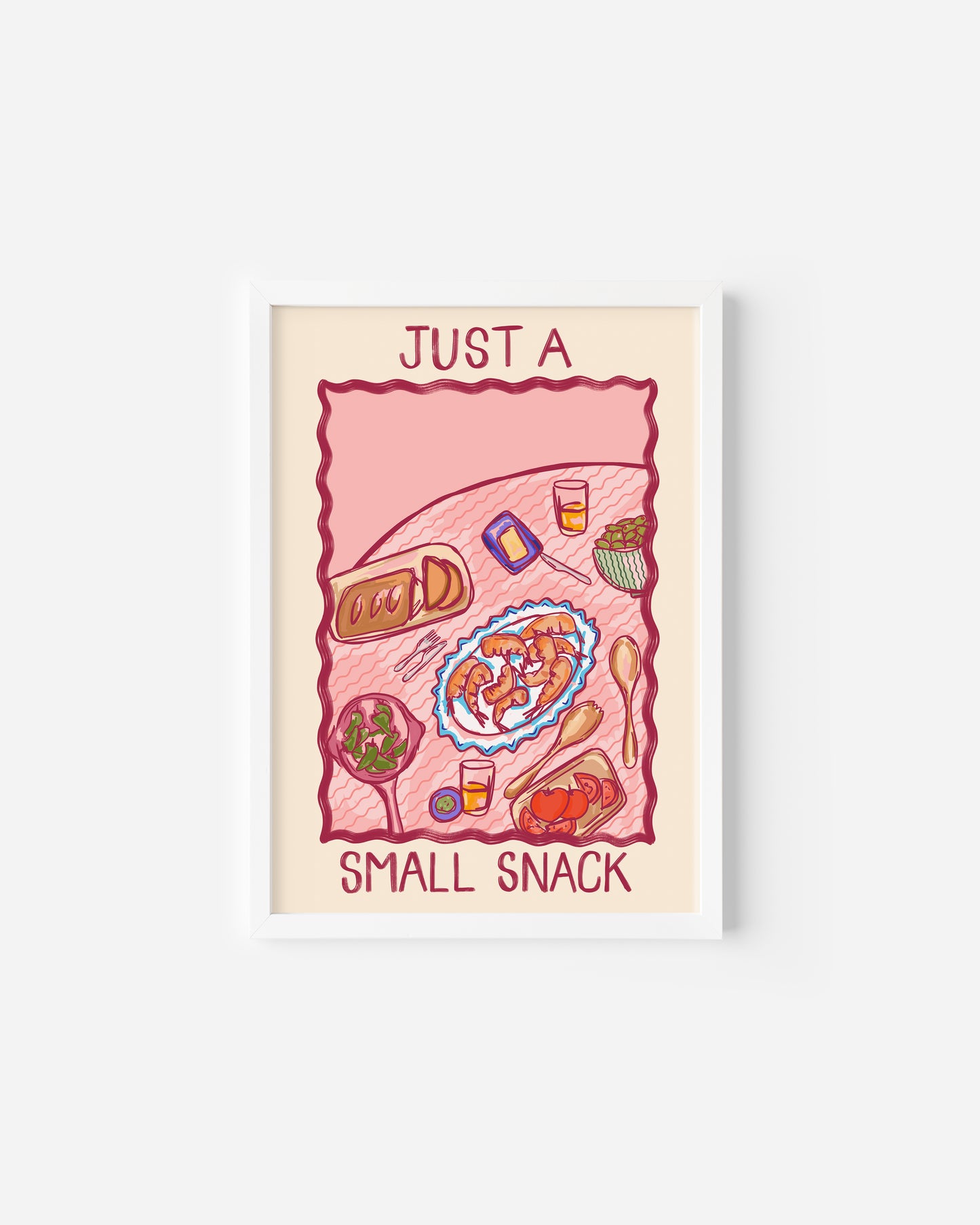 Just a Small Snack Print