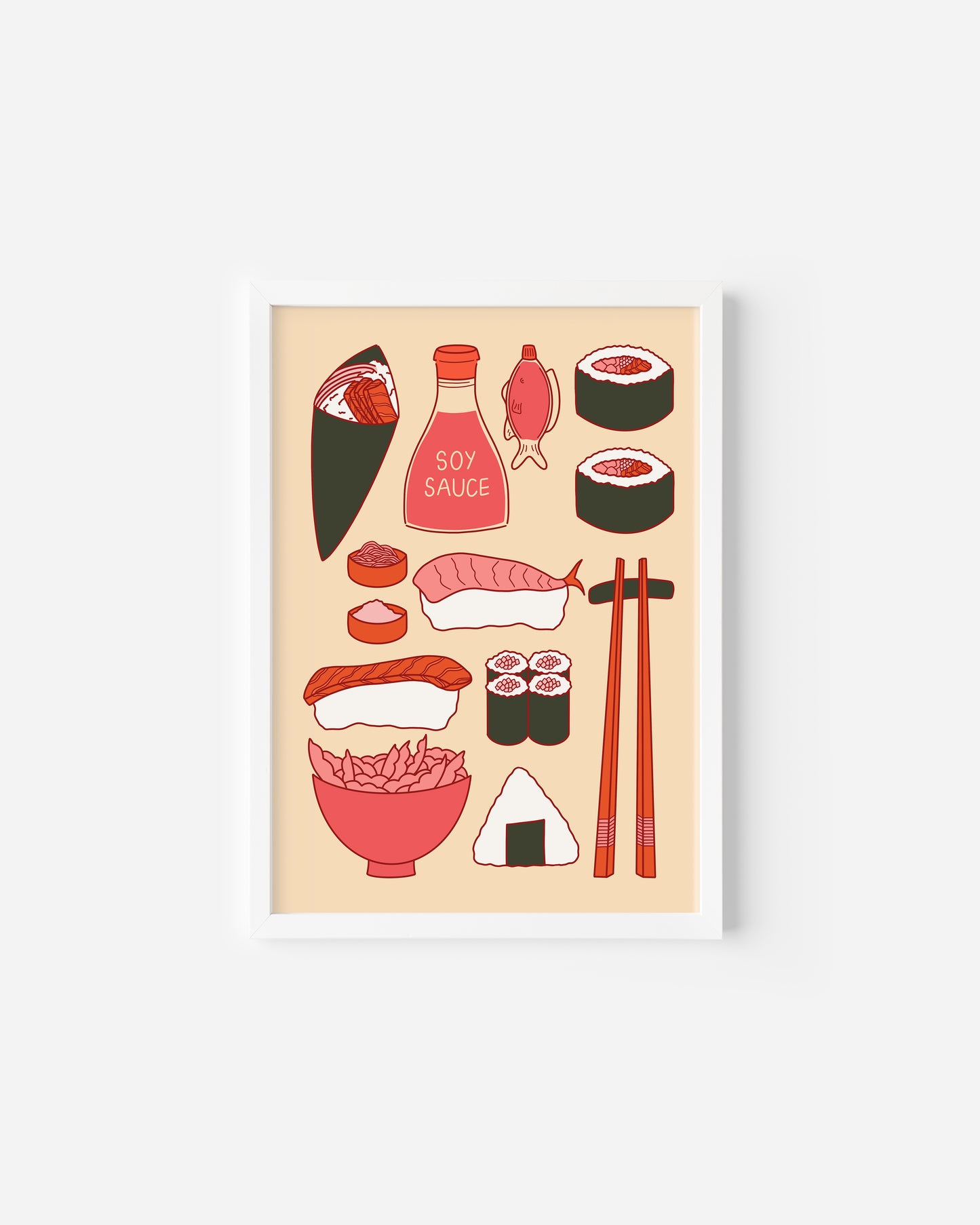Sushi Dinner Print