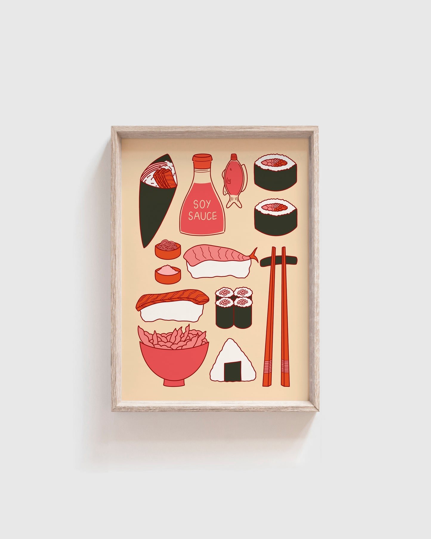 Sushi Dinner Print
