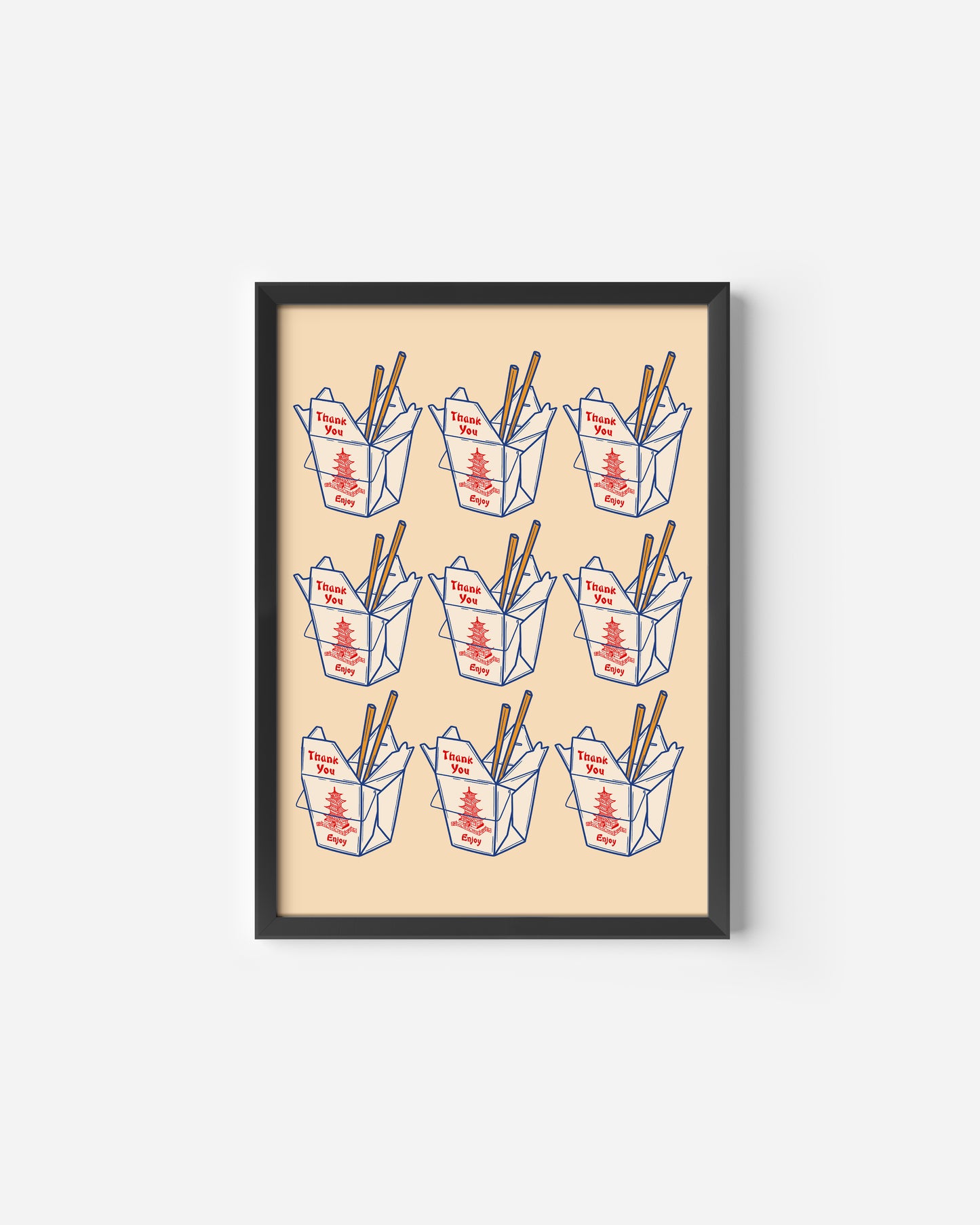 Takeaway Box Print