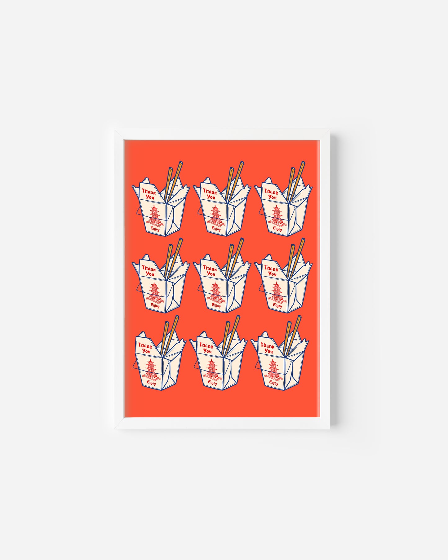 Takeaway Box Print