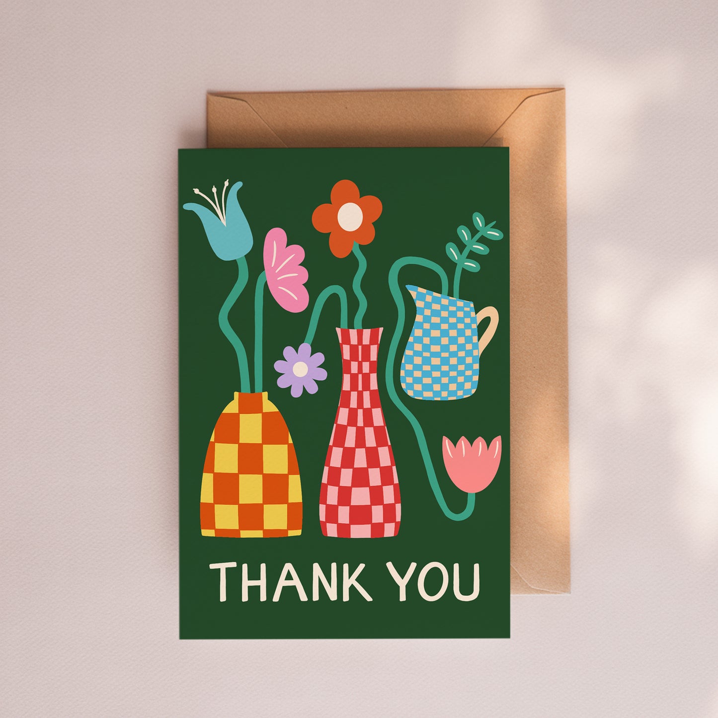 Thank You Flowers Card