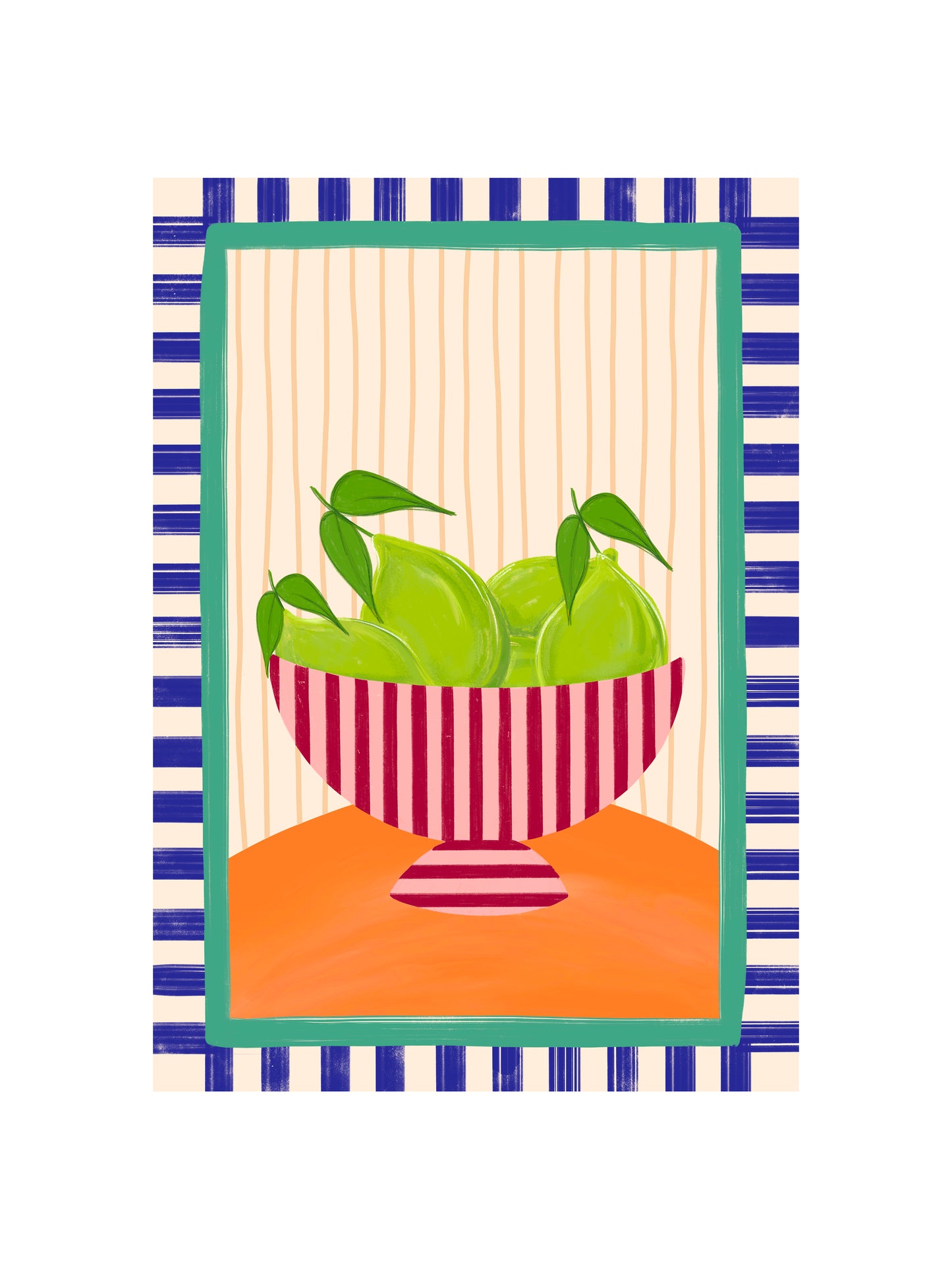 When Life Gives you Limes Print