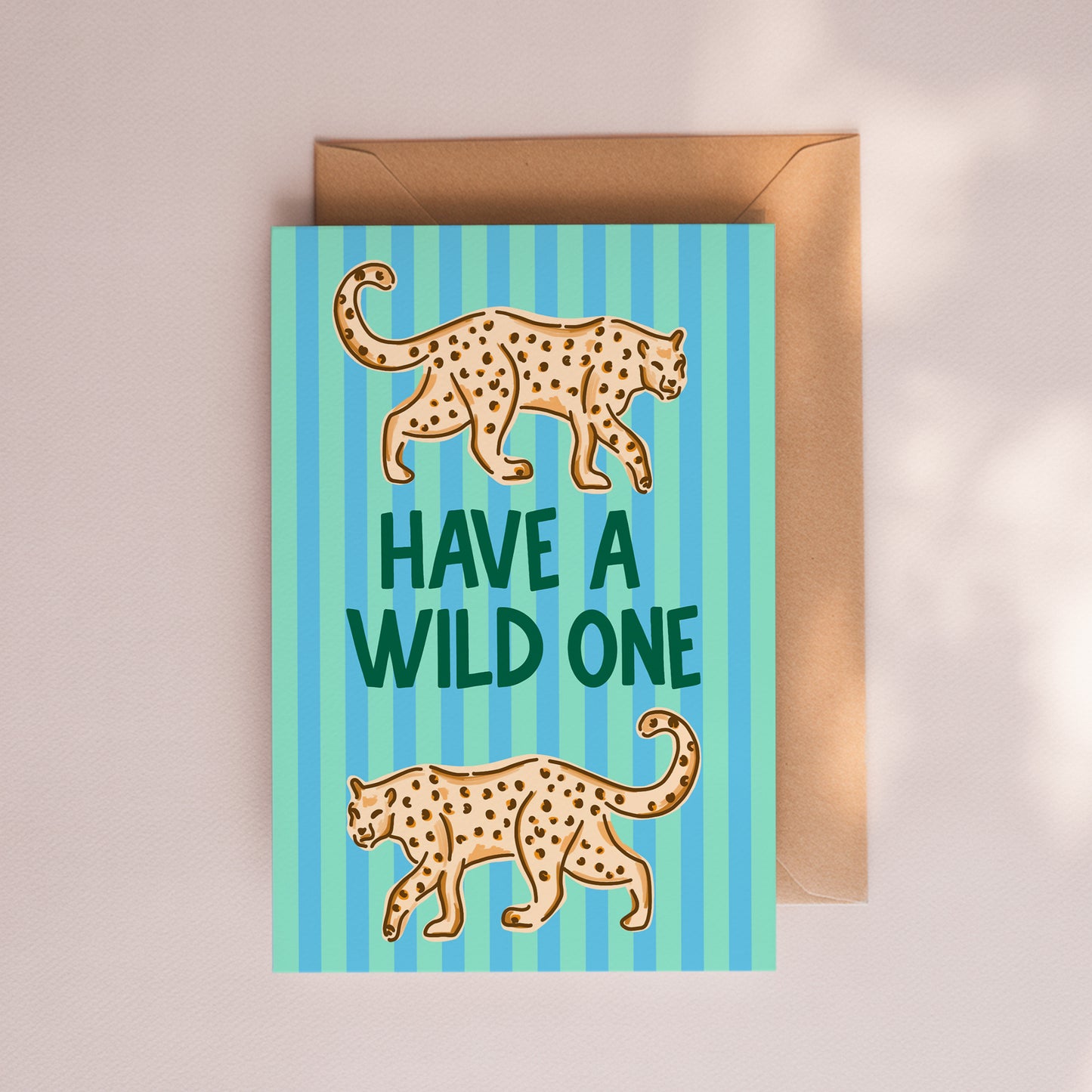 Have a Wild One Card in Green