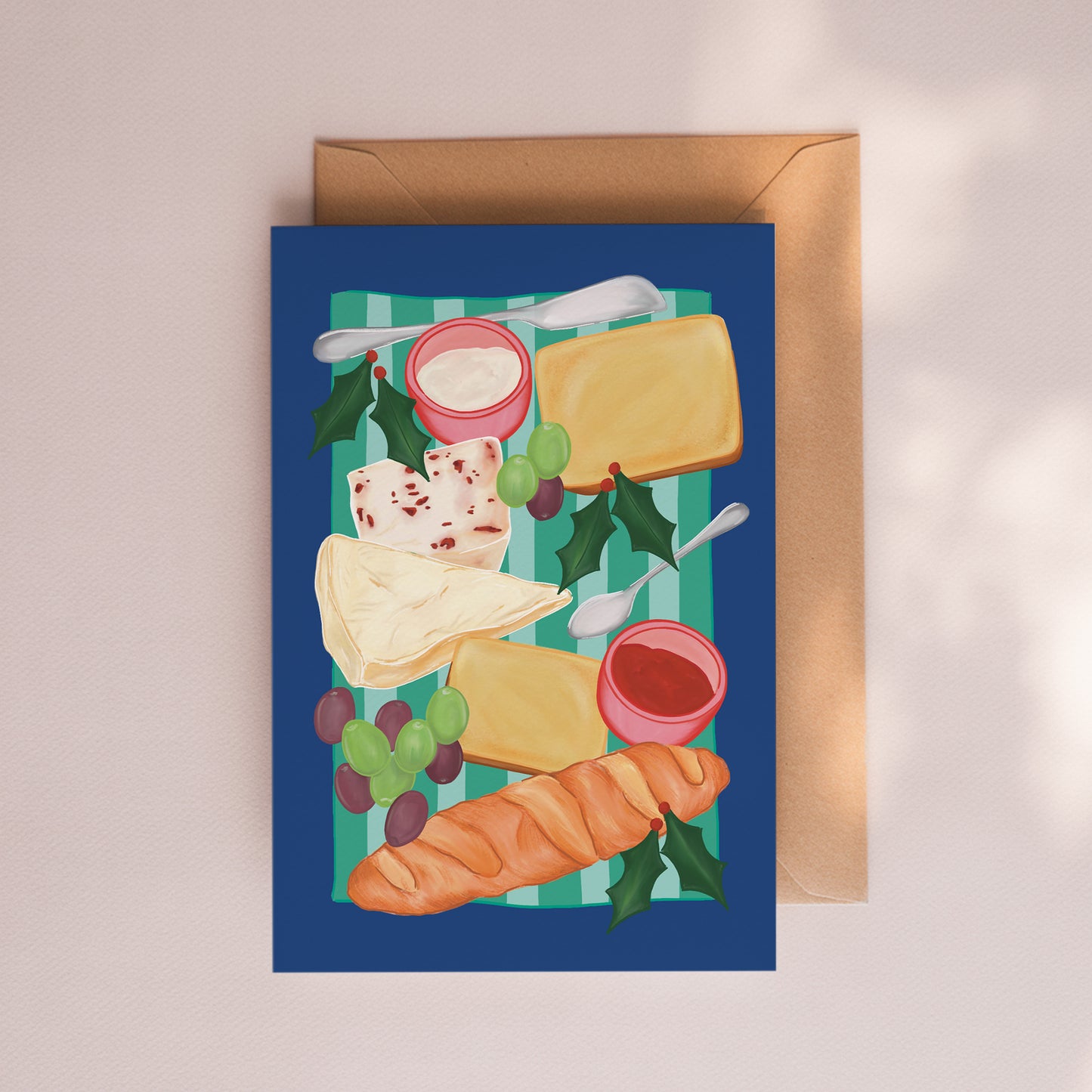 Christmas Cheeseboard Card