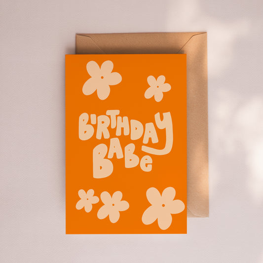 Birthday Babe Card