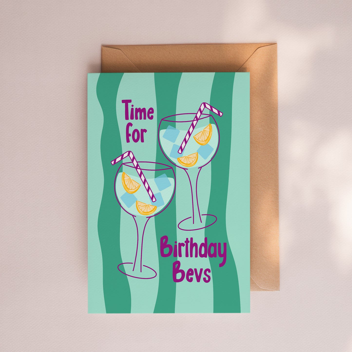 Birthday Gin Card
