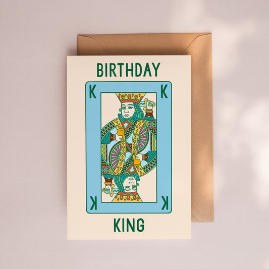 Birthday King Card