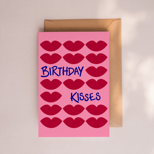 Birthday Kisses Card