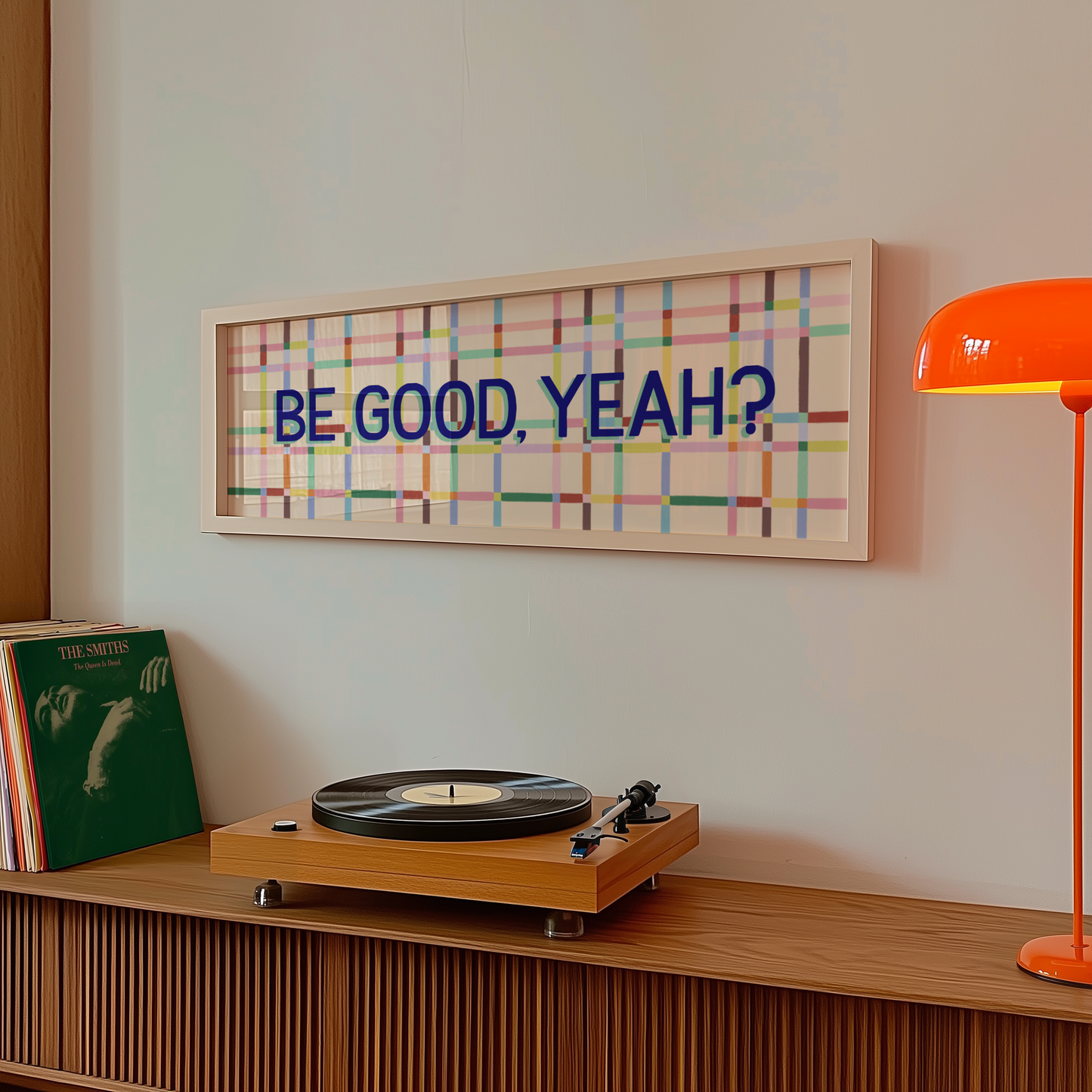 Be Good, Yeah Framed Print