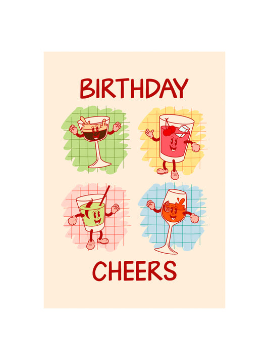 Birthday Cheers Card