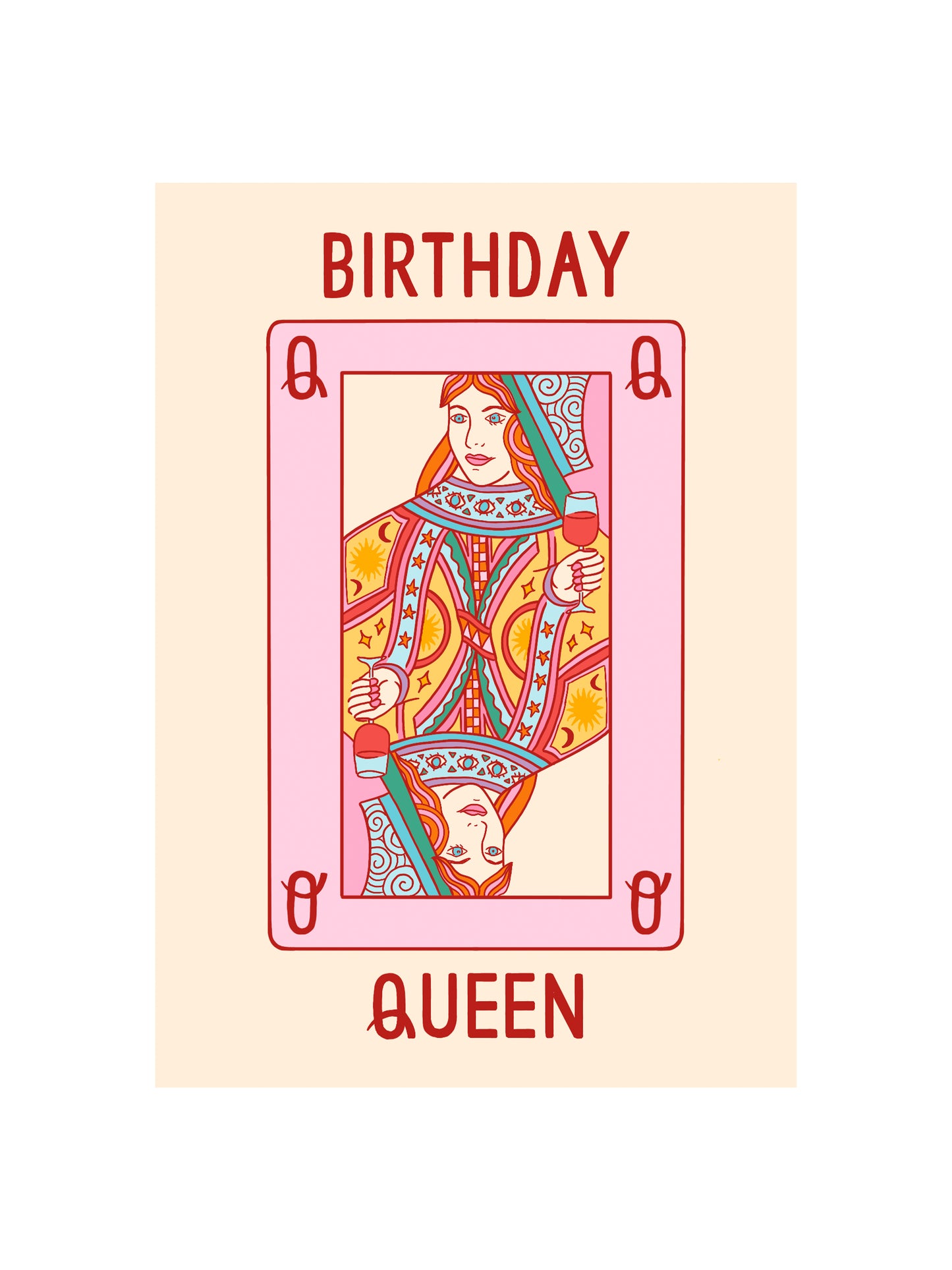 Birthday Queen Card