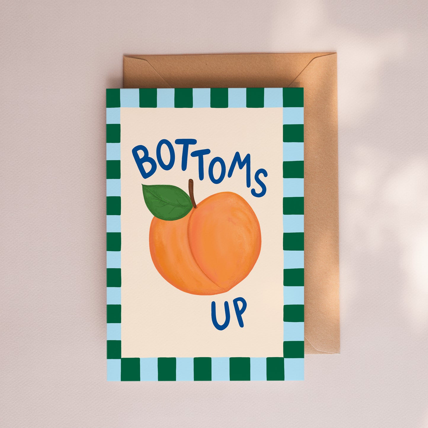 Bottoms Up Card