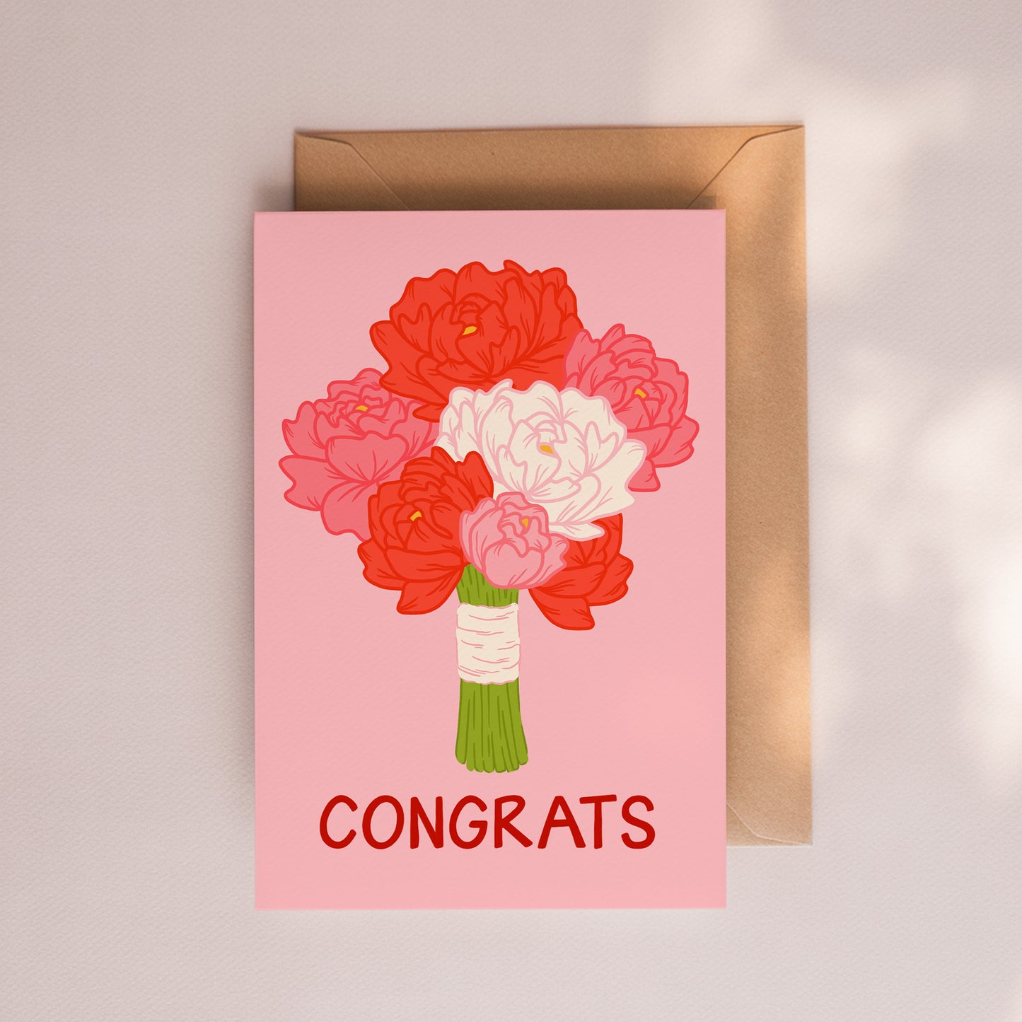 Congrats Bouquet Card