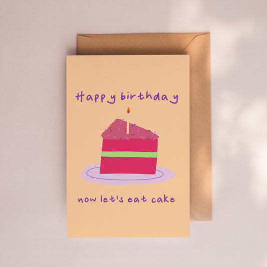 Eat Cake Card