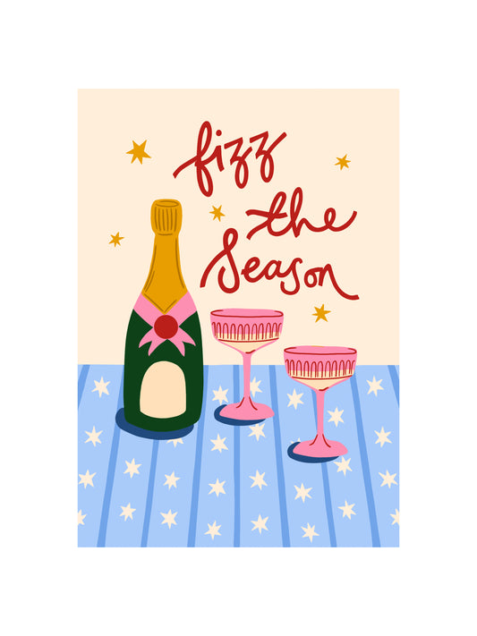 Fizz the Season Card