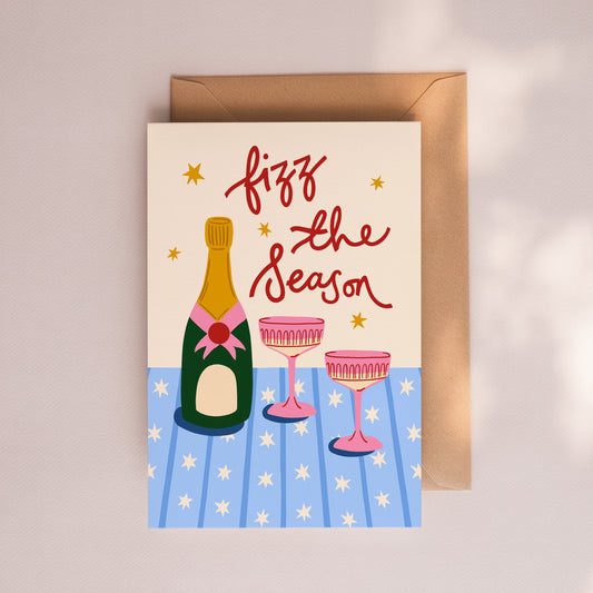 Fizz the Season Card